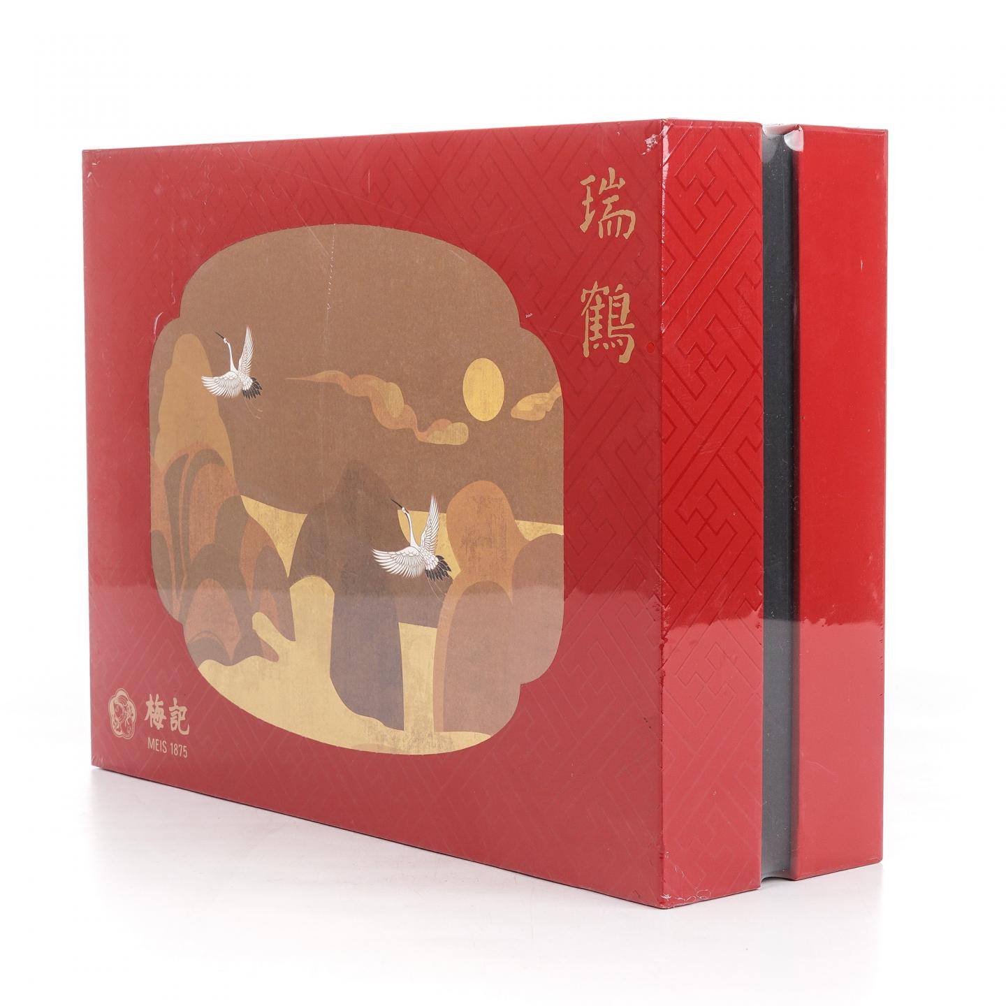 1990年代 梅记 瑞鹤 三合一老茶礼盒（乌龙茶）250克
