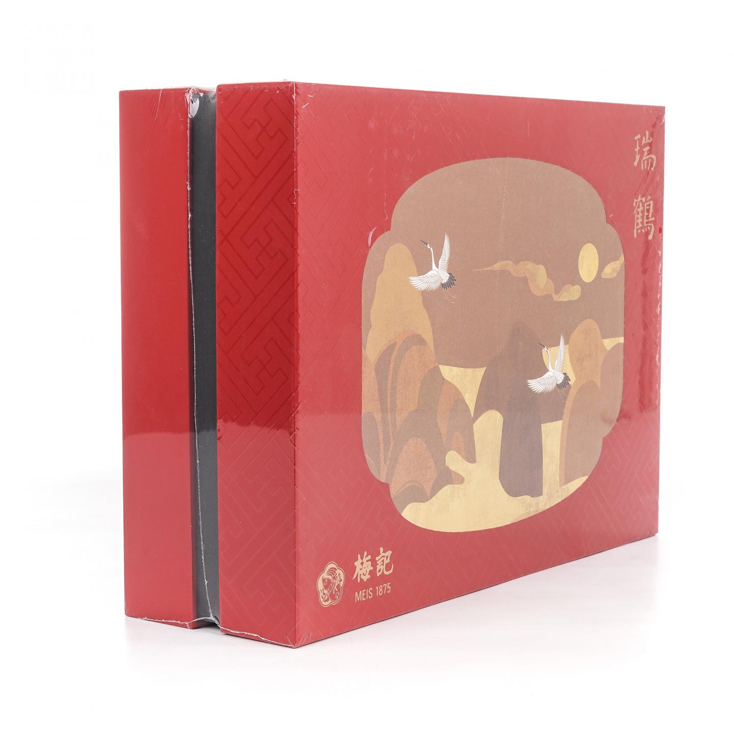 1990年代 梅记 瑞鹤 三合一老茶礼盒（乌龙茶）250克