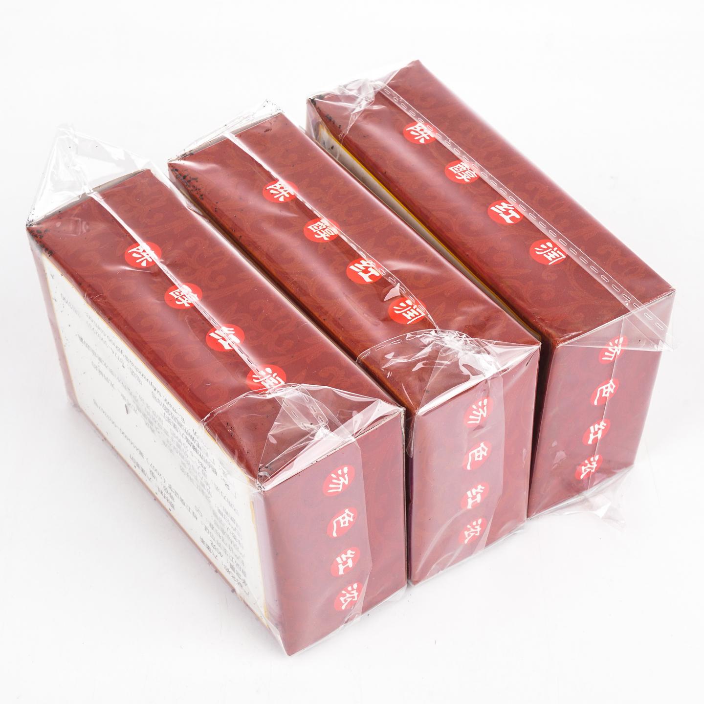 1980年代 广西梧州随缘六堡茶厂 (07年装盒)陈年老六堡黑茶 40g*3盒组 干仓