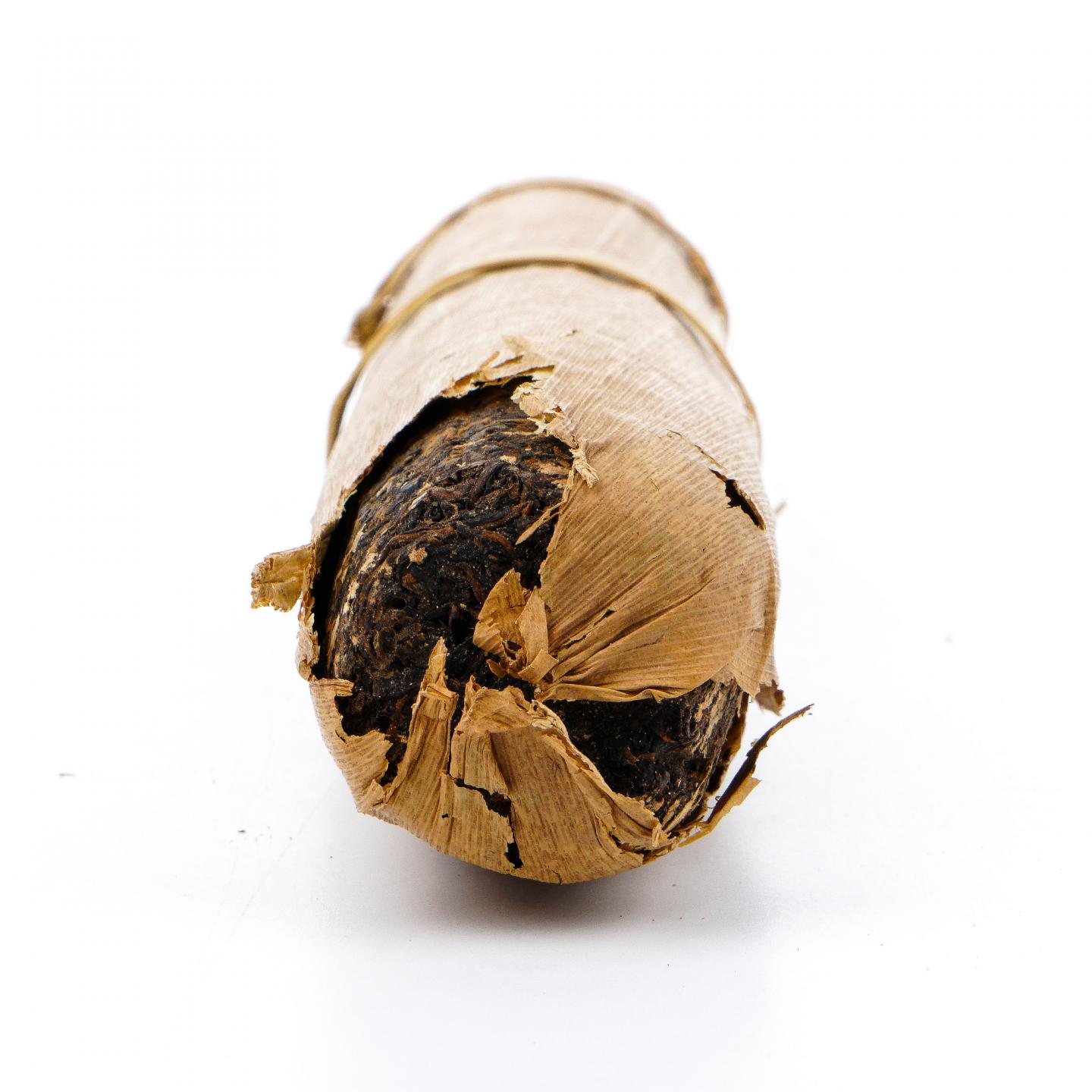 2003年 布朗山竹筒茶 干仓 约500克