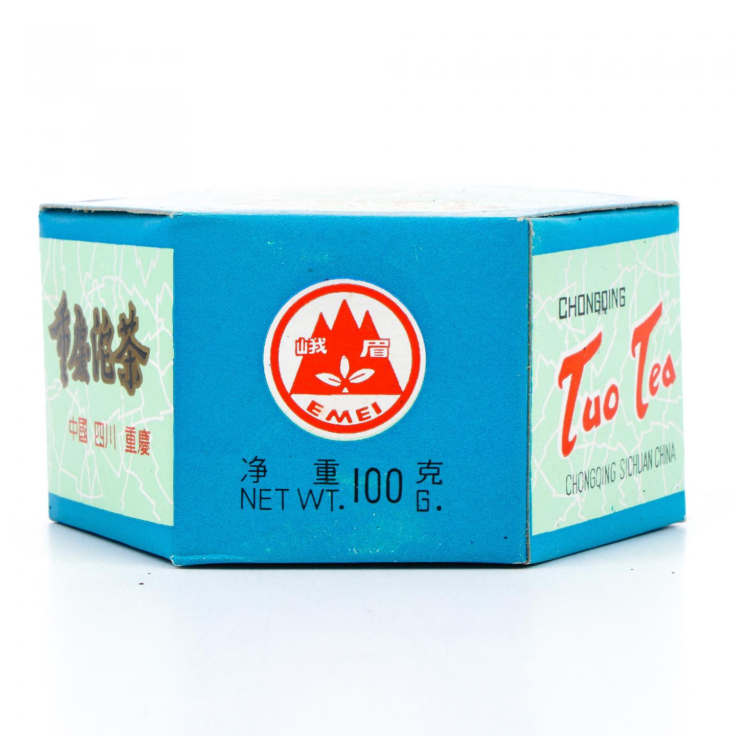 1989年 重庆沱茶 一盒 100g 干仓