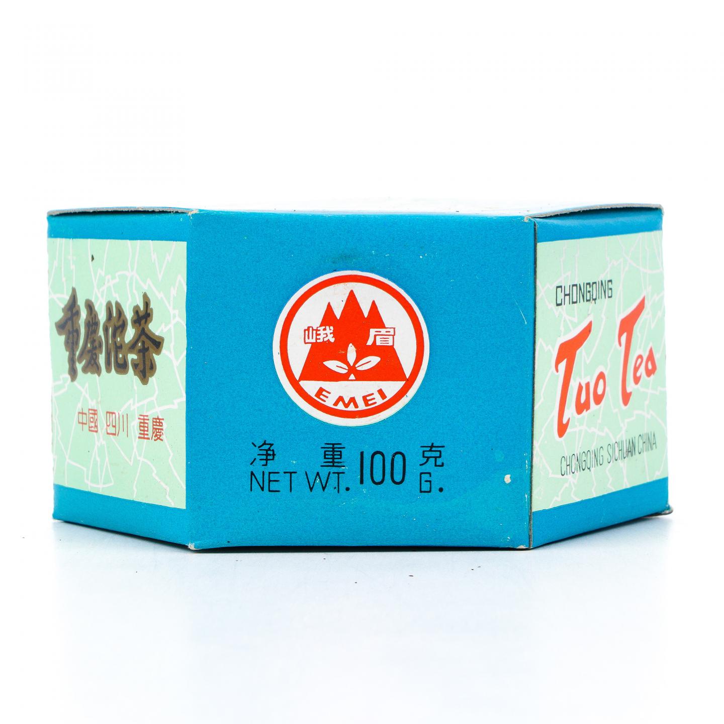 1989年 重庆沱茶 一盒 100克 干仓