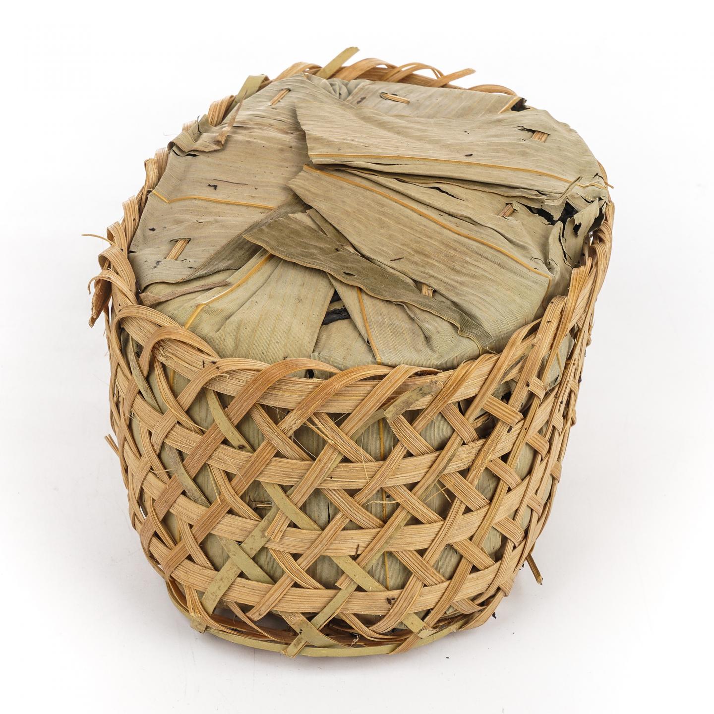 1998年 老六安黑茶一笠 500g±30g 干仓