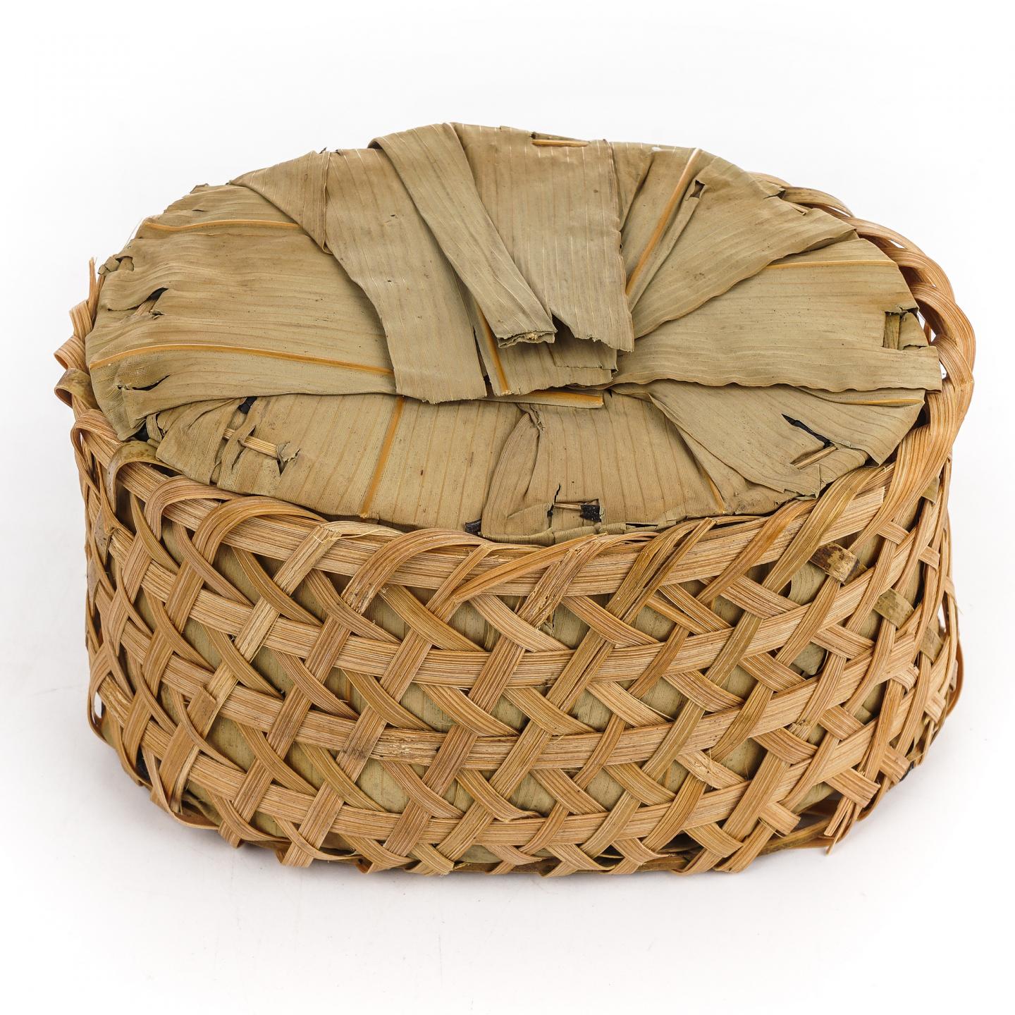 1999年 孙义顺安茶厂 老六安黑茶一笠 500g±30g 干仓