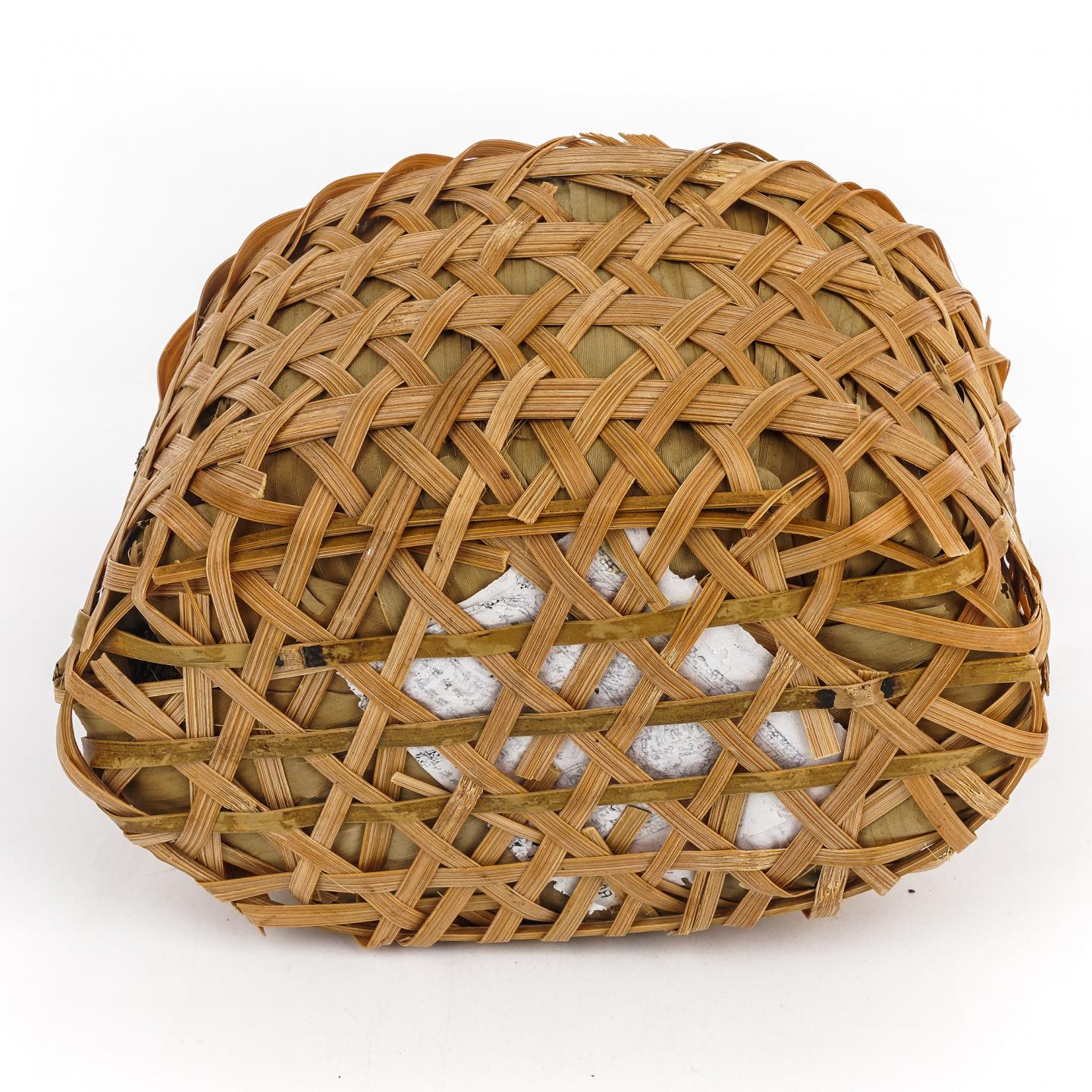 1999年 孙义顺安茶厂 老六安黑茶一笠 500g±30g 干仓