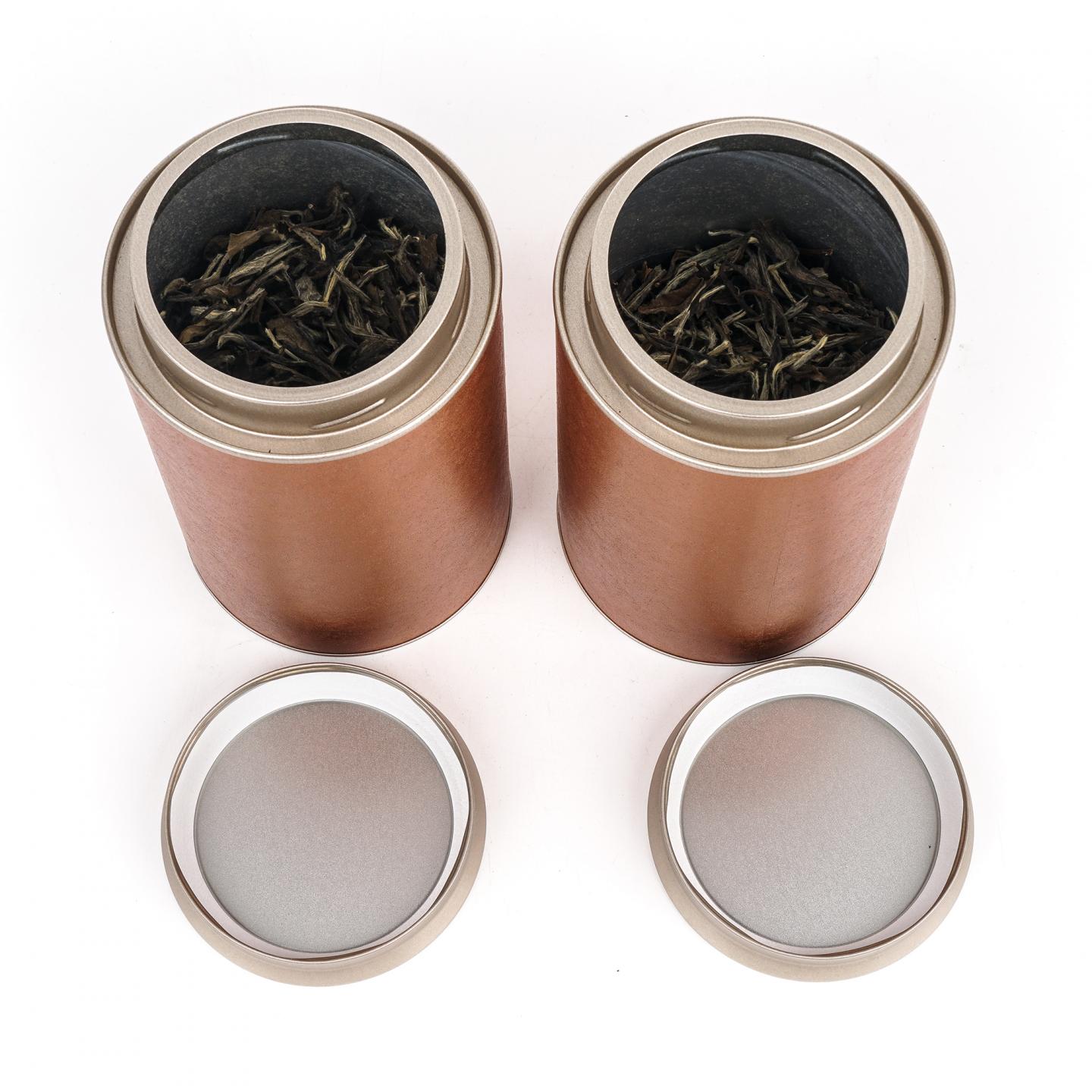 1999年 福鼎磻溪 一级牡丹老白茶 散茶 两罐*50g 干仓