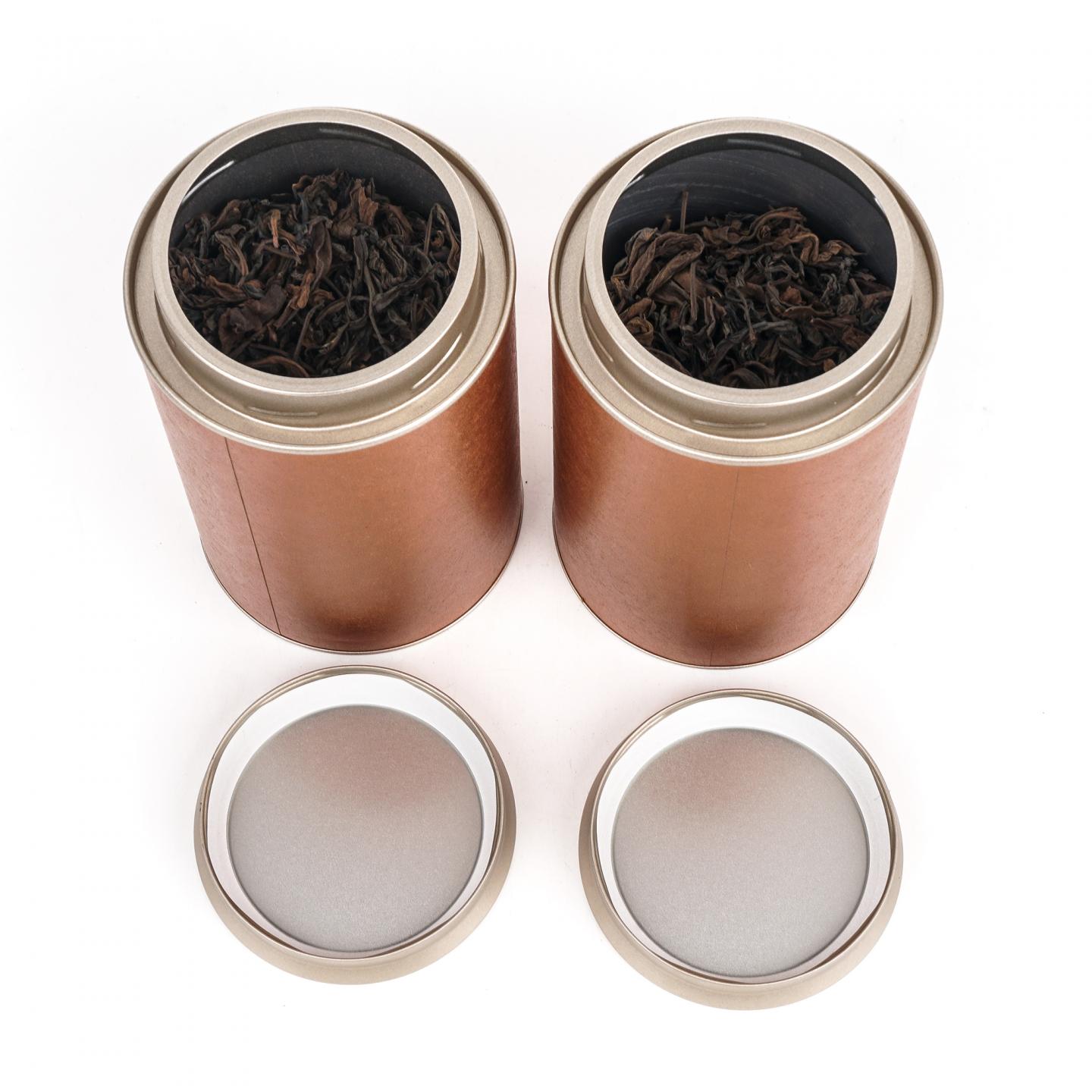 1980年代末 老树凤凰单丛 散茶 两罐*100g 干仓