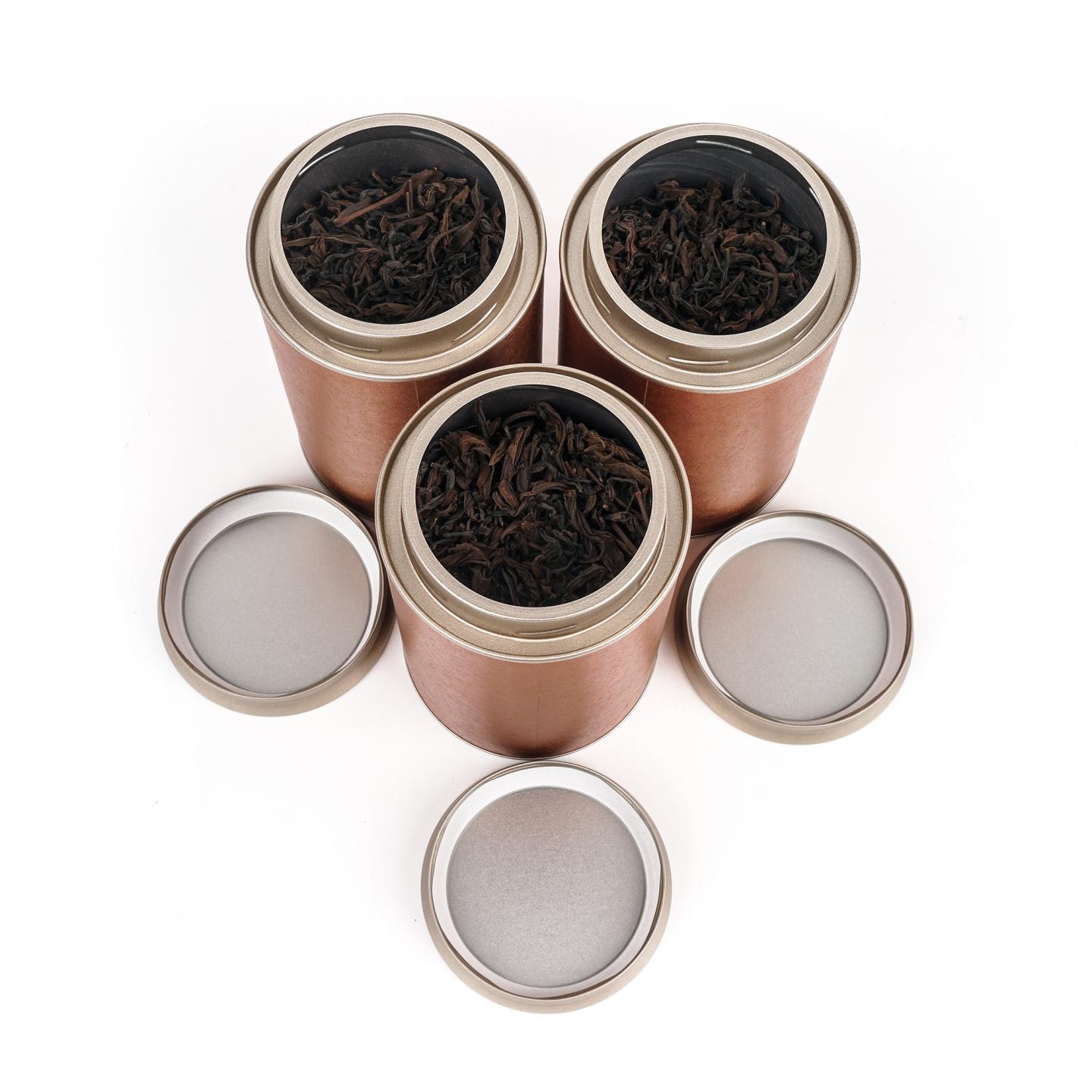 1980年代末 老树凤凰单丛 散茶 三罐*100g 干仓