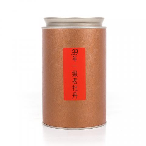 1999年 福鼎磻溪 一级牡丹老白茶 散茶 一罐 50g 干仓