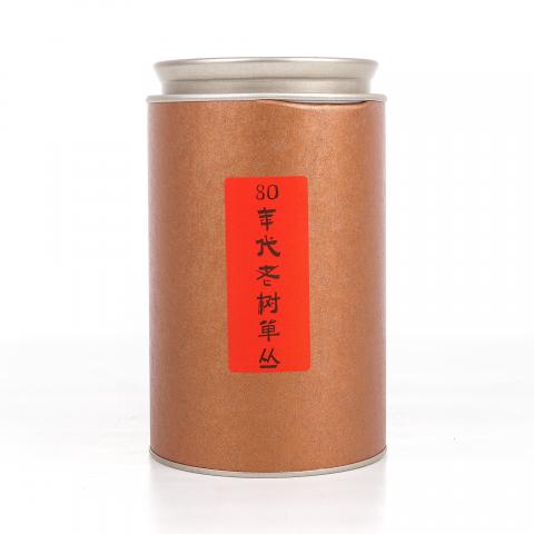1980年代末 老树凤凰单丛 散茶 一罐 100g 干仓