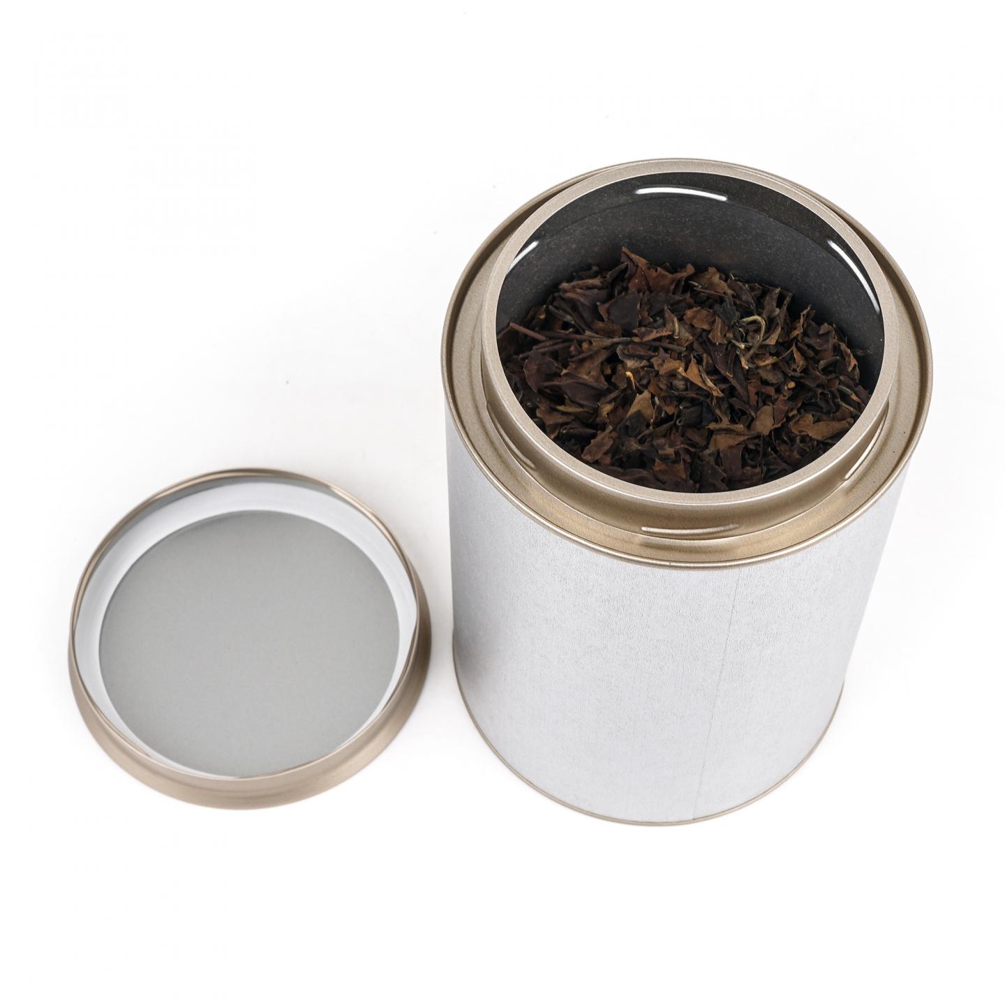 1990年代 福鼎磻溪 精制药香老白茶 散茶 100g*1罐 干仓