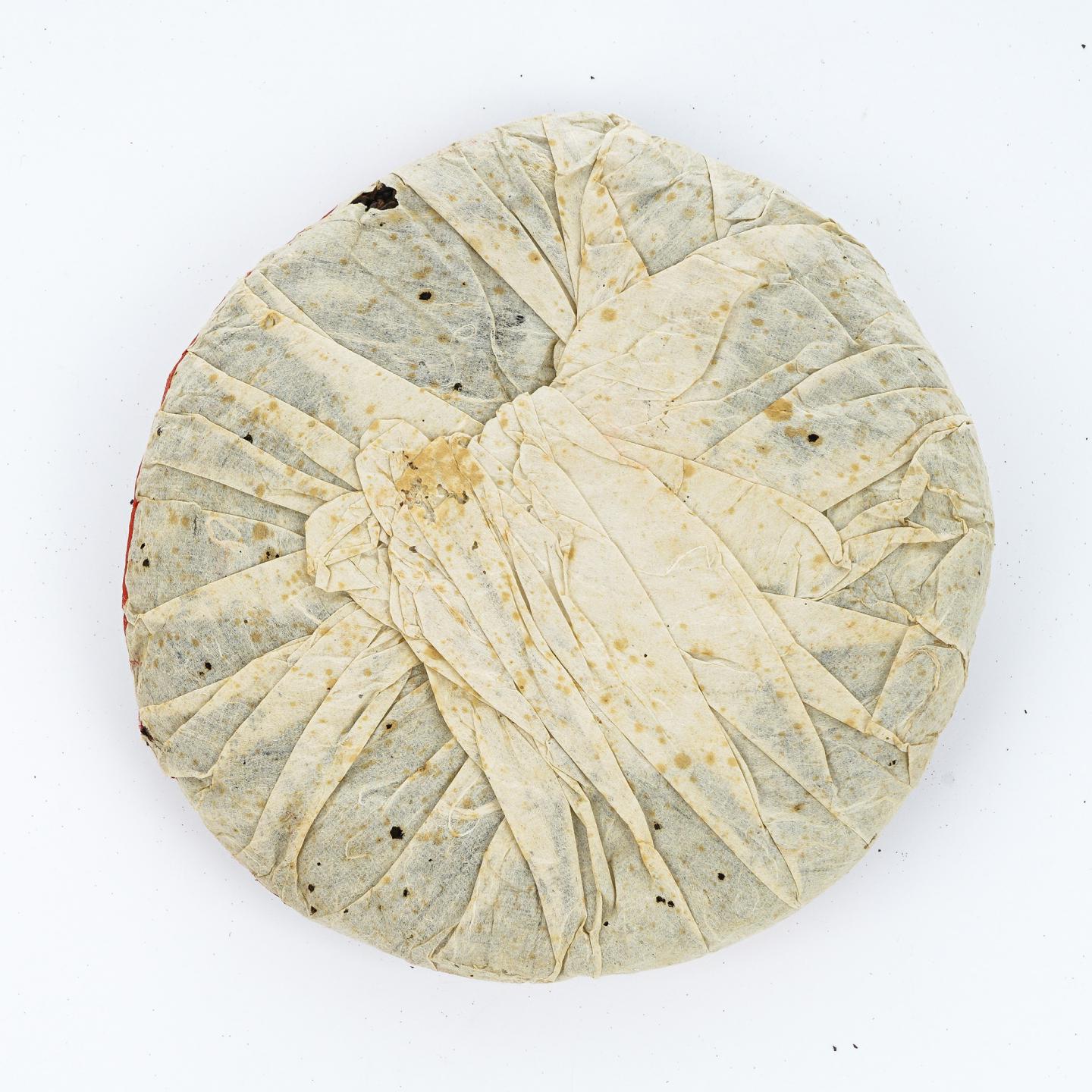2000年 下关茶厂 冯炎培纪念饼 青饼 352g 干仓