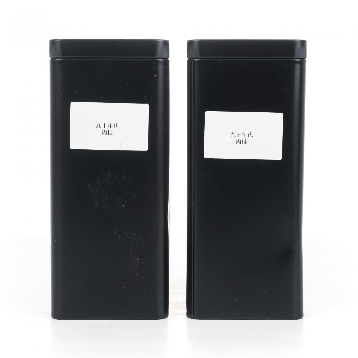 1990年代初 武夷山 肉桂(散茶) 两罐*100g 干仓