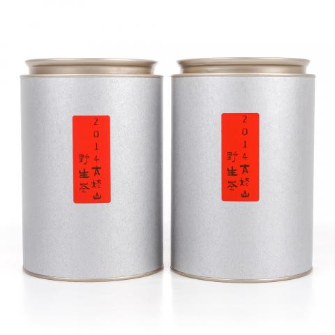 2014年 福鼎太姥山 有机野生白茶 散茶 100g*2罐 干仓