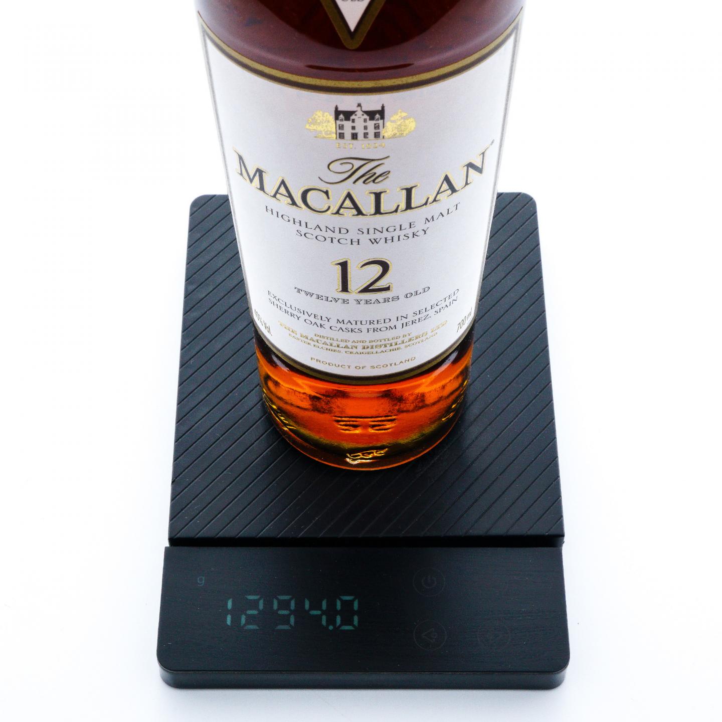 麦卡伦 雪莉桶 12年 700ml