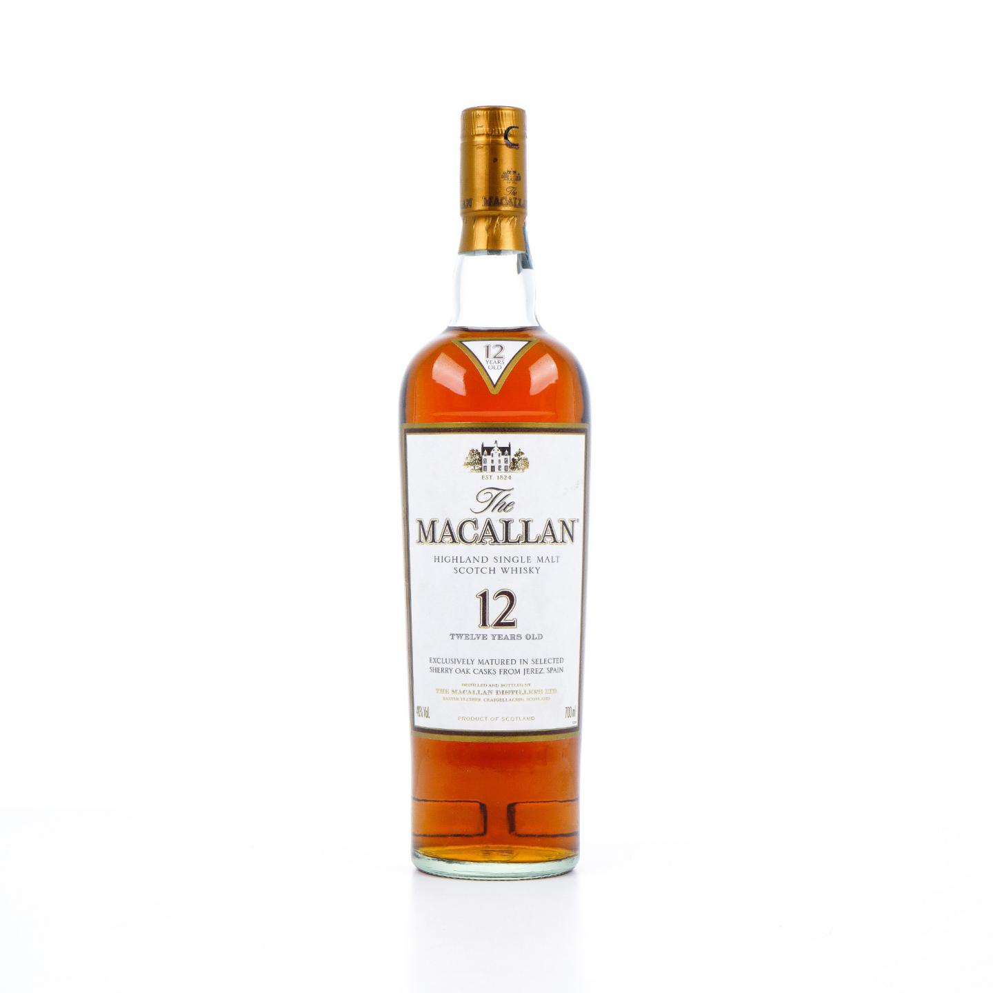 麦卡伦 经典雪莉桶系列 12年 700ml