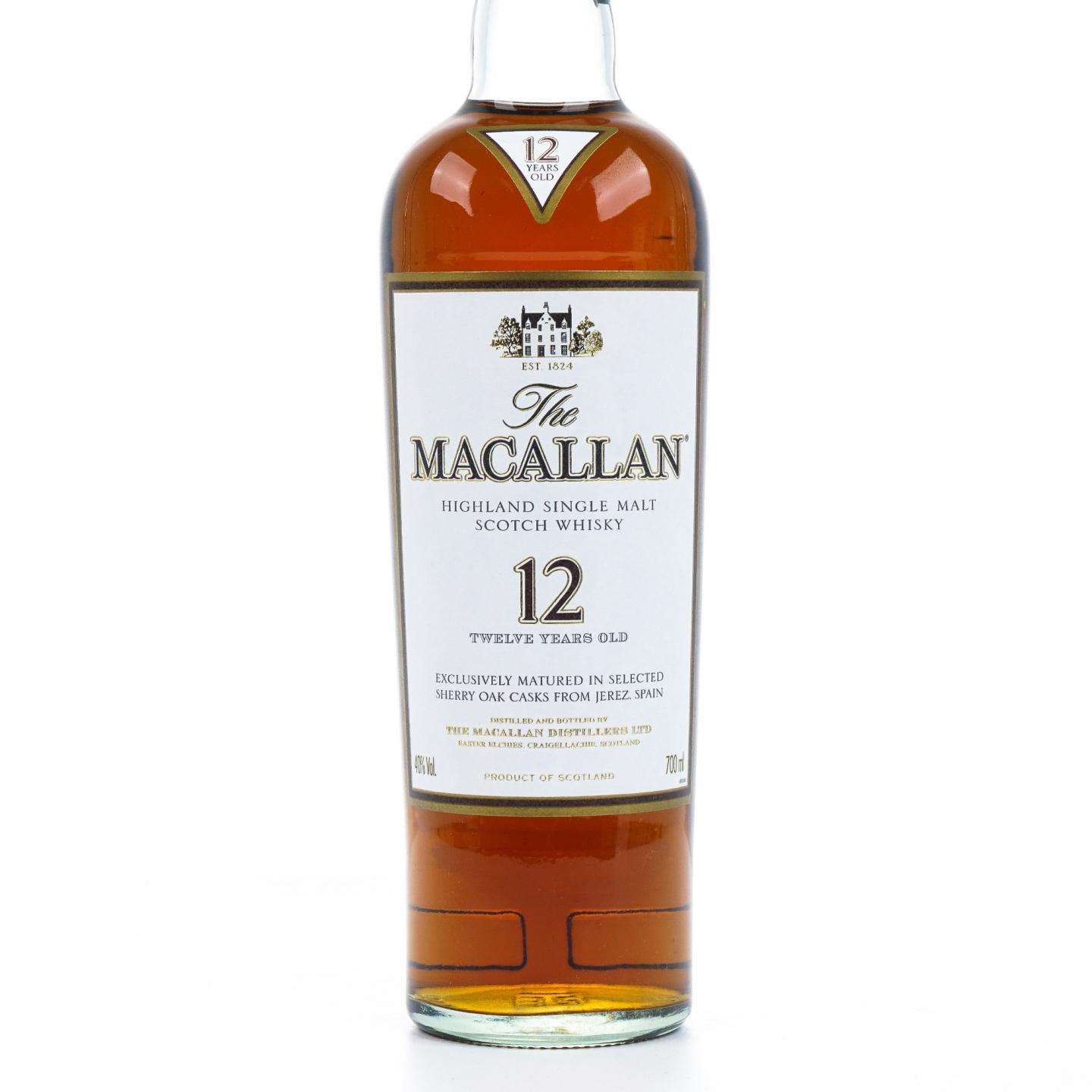 麦卡伦 12年 雪莉桶 单一麦芽苏威