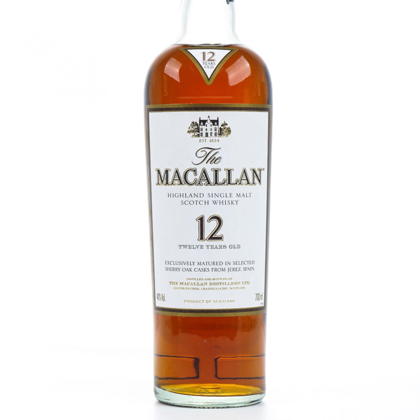 Macallan 麦卡伦 12年 雪莉桶 单一麦芽苏威 700ml