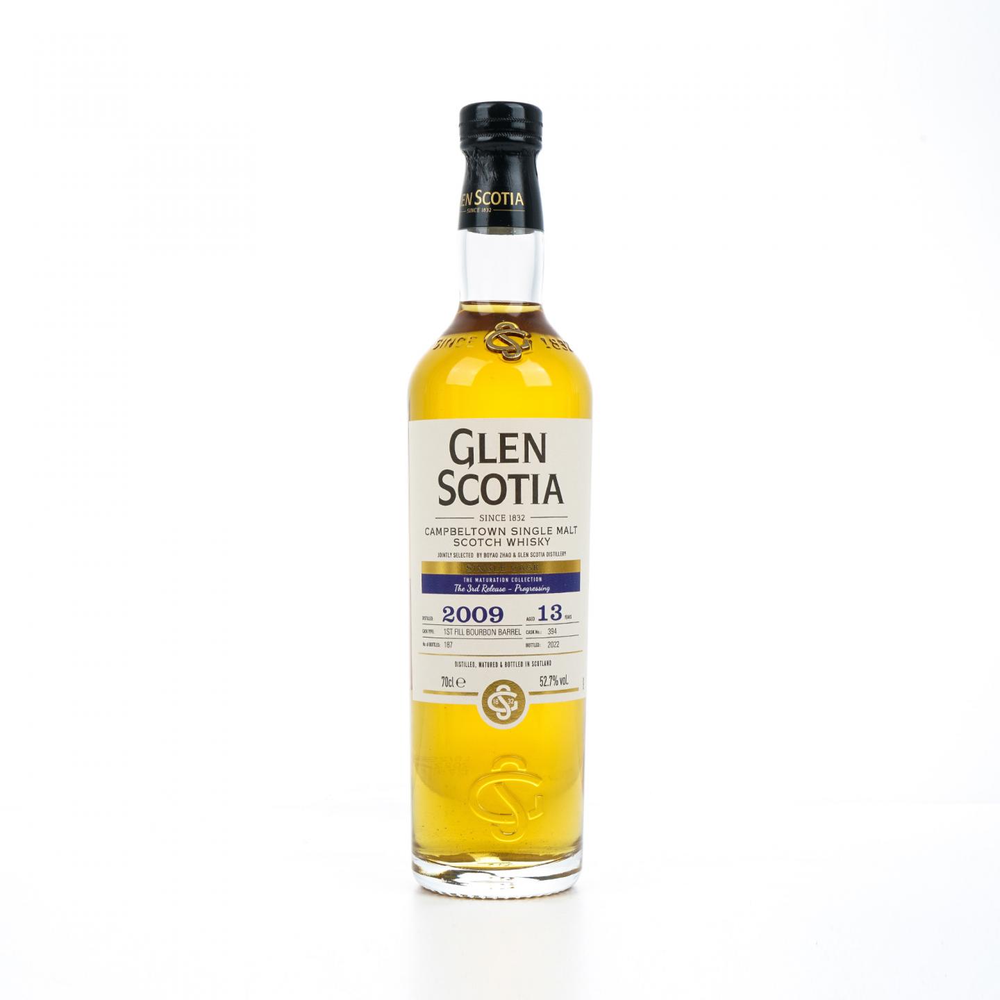 Glen Scotia 格兰帝 13年 2009-2022 单一原桶