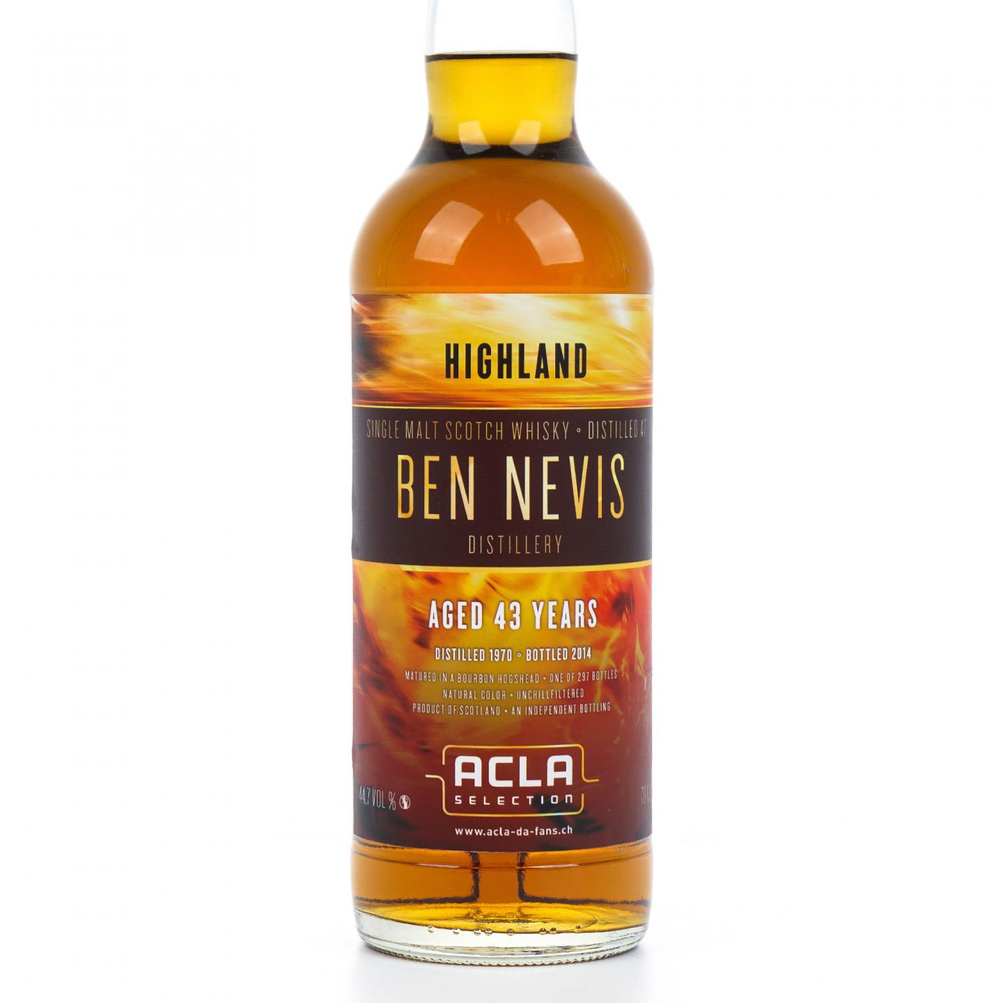 Ben Nevis 本尼维斯 43年 1970-2014 AdF 700ml