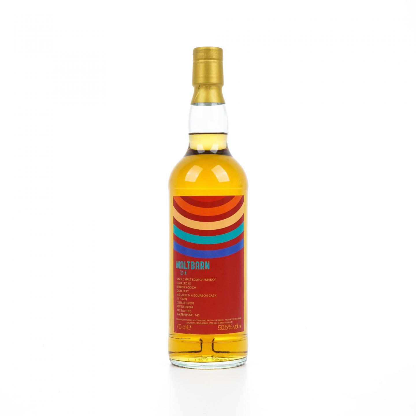 Bruichladdich 布赫拉迪 21年 2003-2024 Maltbarn