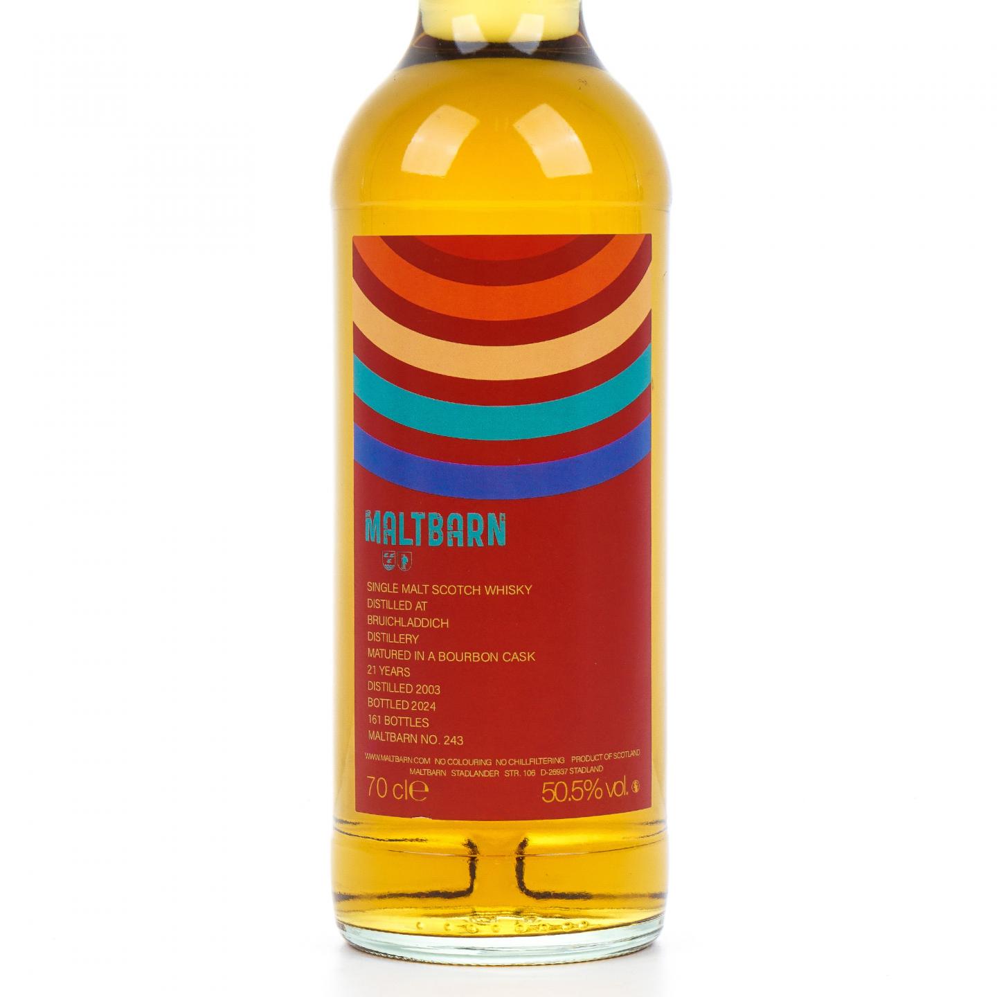 Bruichladdich 布赫拉迪 21年 2003-2024 Maltbarn