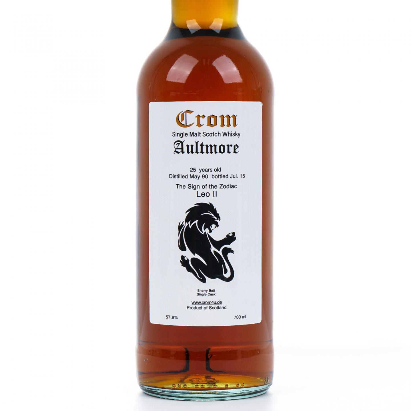 Aultmore 欧摩 25年 1990-2015 Crom 雪莉桶