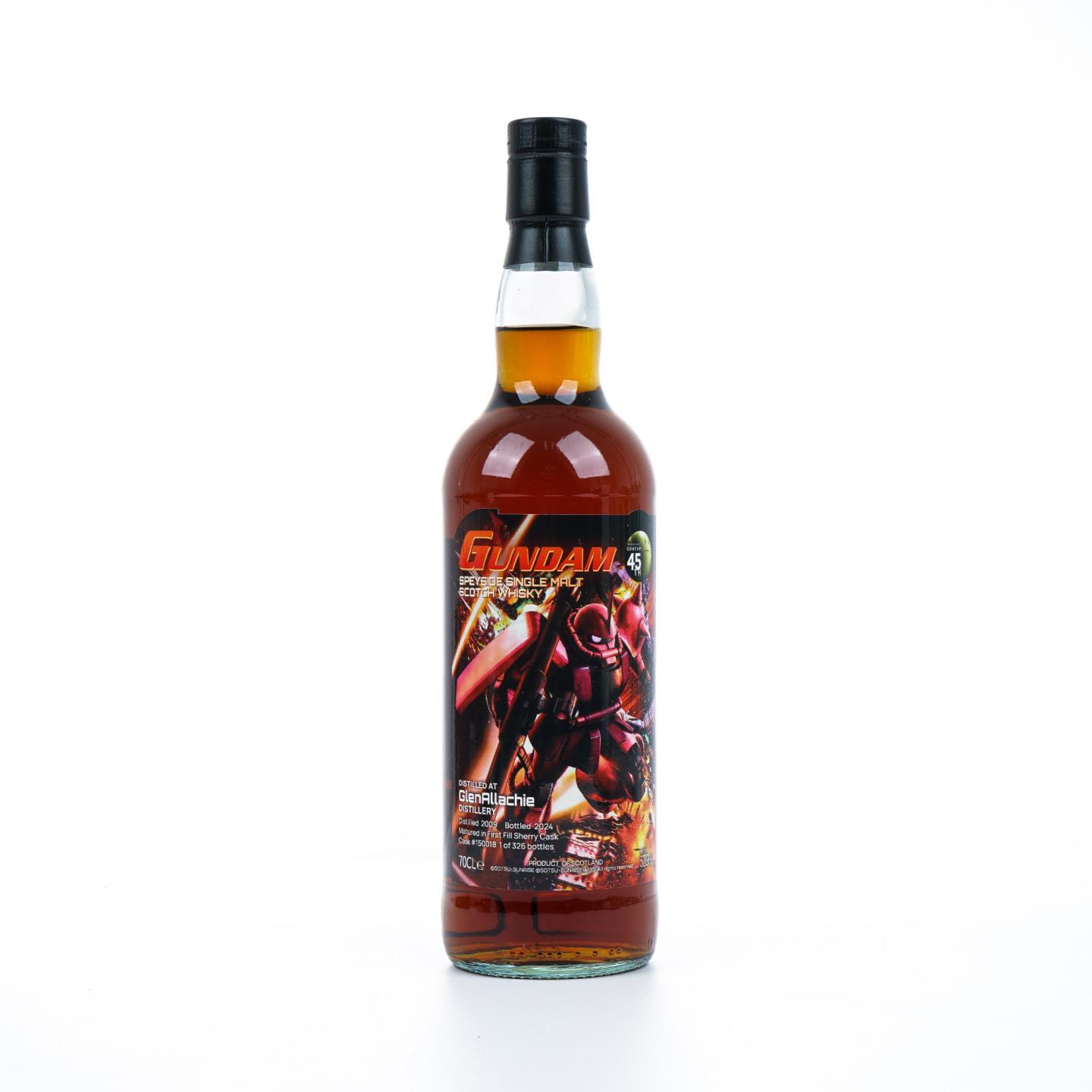 Glenallachie 格兰纳里奇 15年 2009-2024 初填雪莉桶 高达45周年纪念