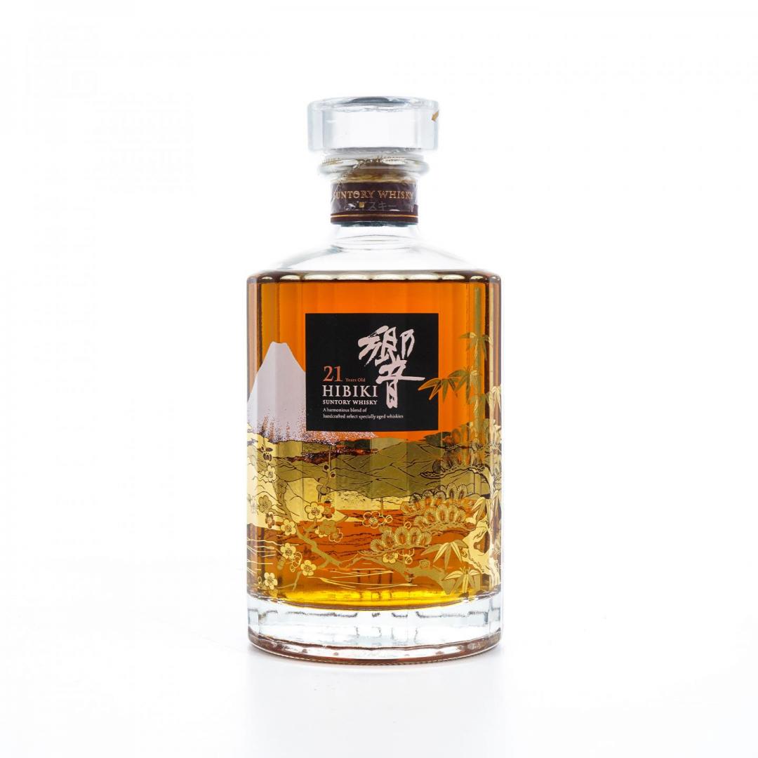 【精美限定】响21年 「花鸟风月」限定版水晶瓶调和威士忌 43% 700ml