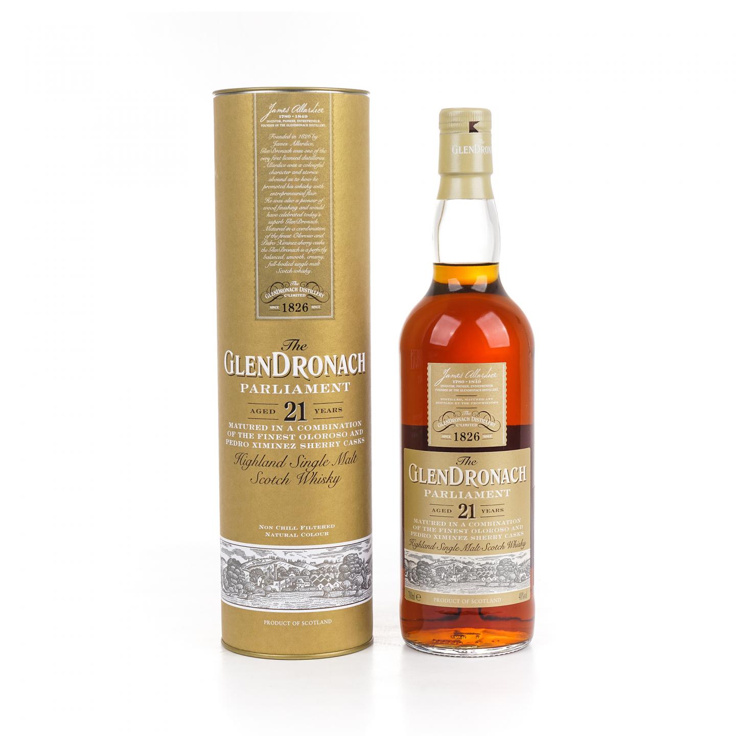 Glendronach 格兰多纳 21年 Parliament
