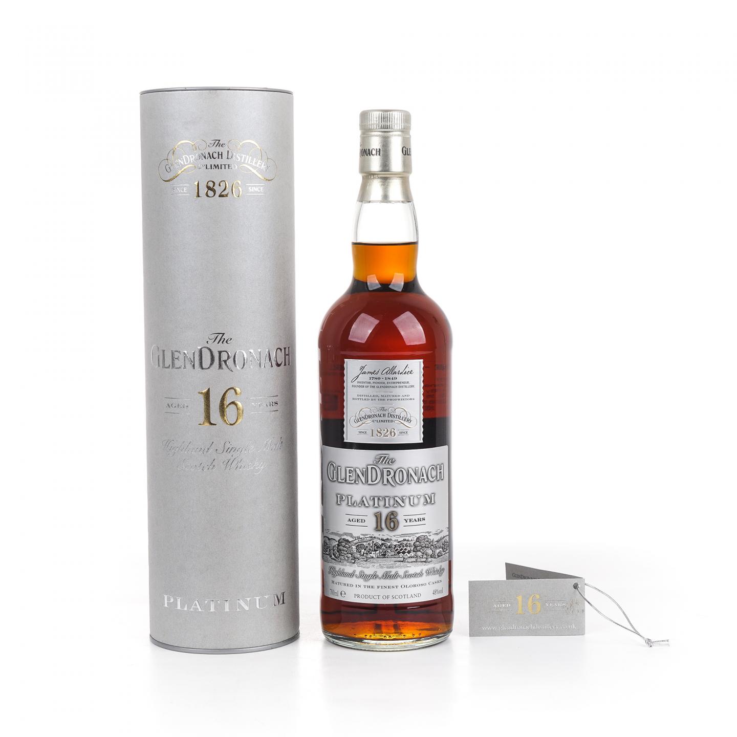 Glendronach 格兰多纳 16年 Platinum 雪莉桶