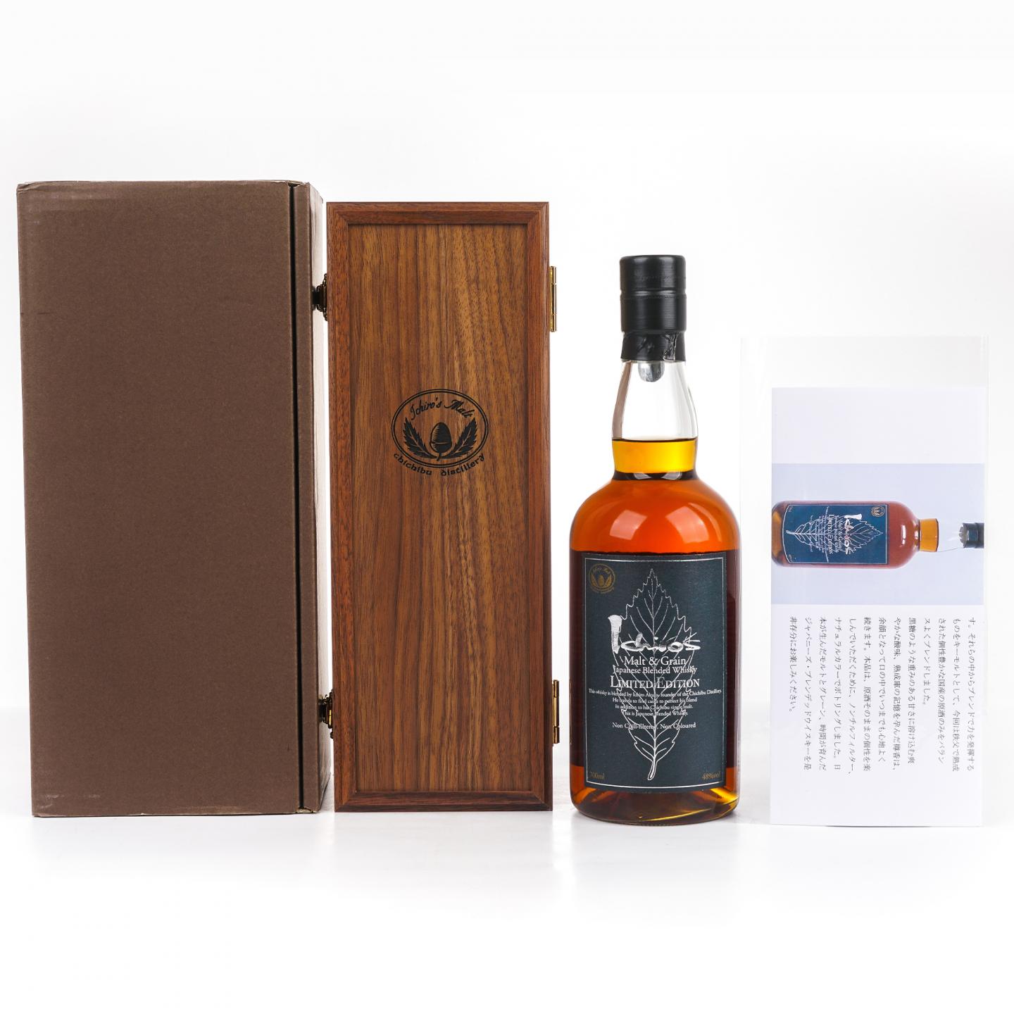 秩父 Ichiro's Malt & Grain 黑叶 限定版 木盒
