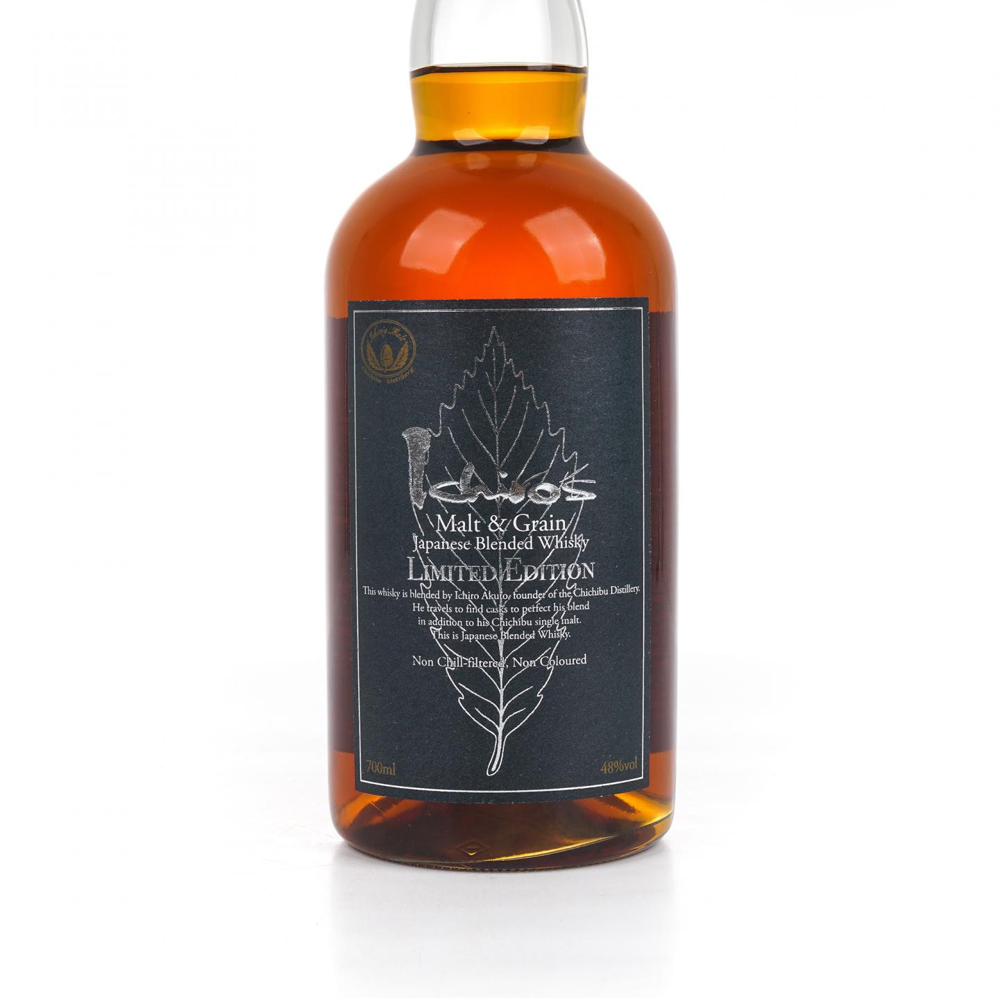 秩父 Ichiro's Malt & Grain 黑叶 限定版 木盒