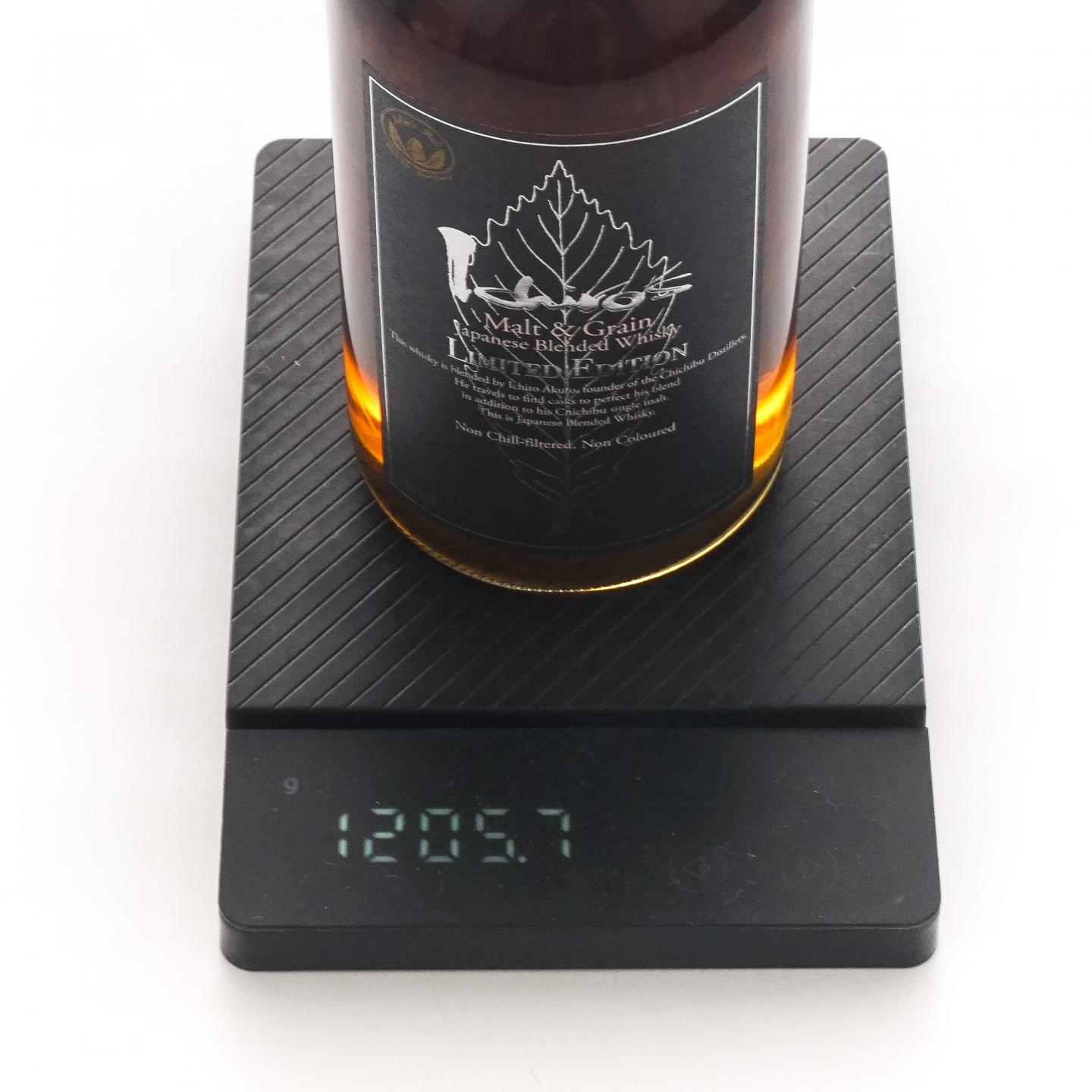 秩父 Ichiro's Malt & Grain 黑叶 限定版 木盒