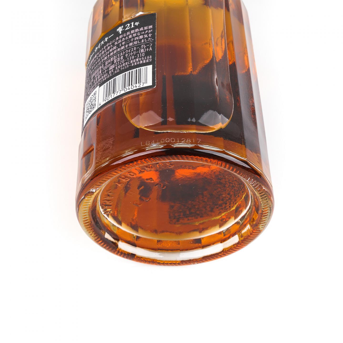 响 21年 调和威士忌 黑标 43%
