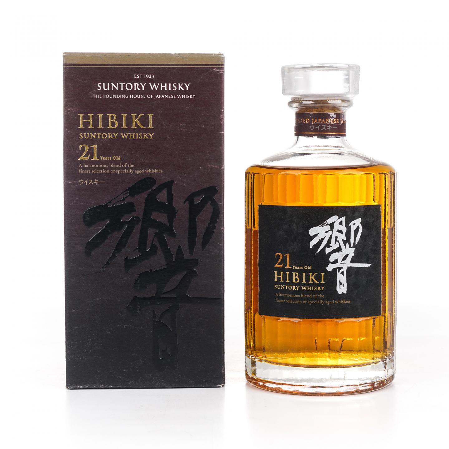 响 21年 调和威士忌 43% 黑标