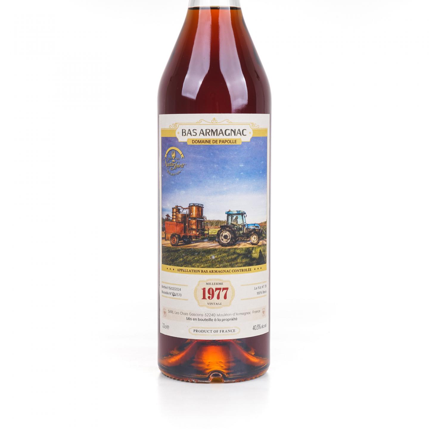 Domaine de papolle 1977-2024 年份雅文邑