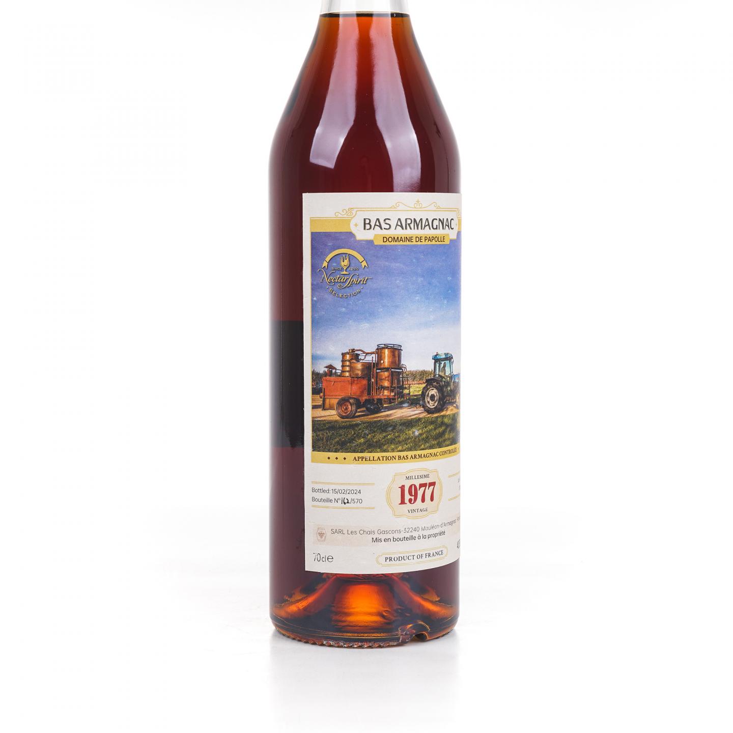 Domaine de papolle 1977-2024 年份雅文邑