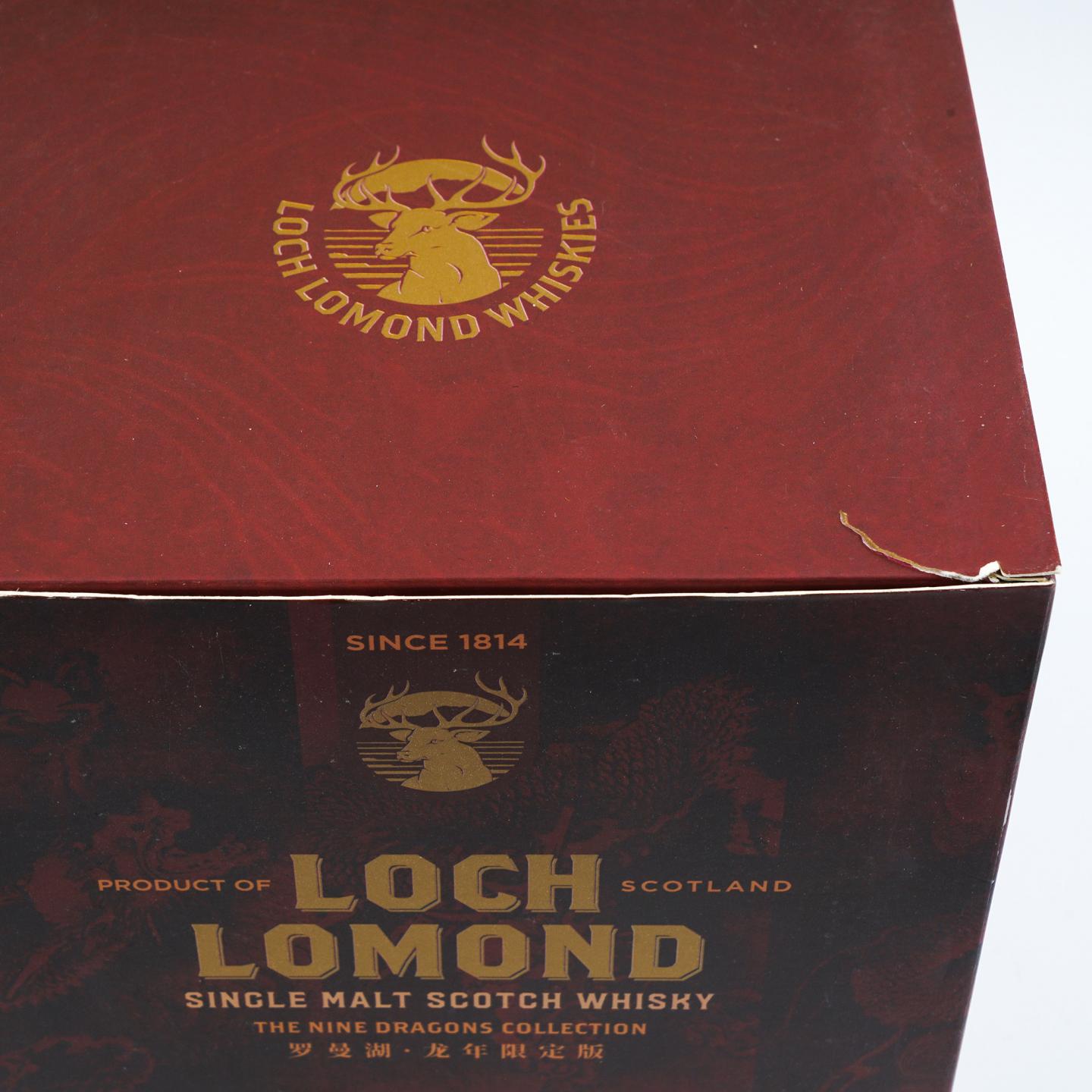 Loch Lomond 罗曼湖 龙年限定版 陈容《九龙图》 9瓶组