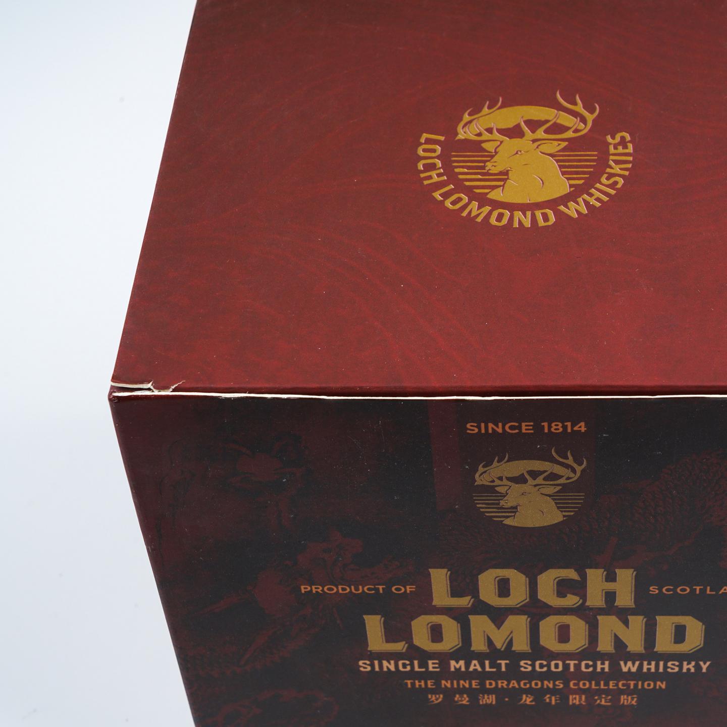 Loch Lomond 罗曼湖 龙年限定版 陈容《九龙图》 9瓶组