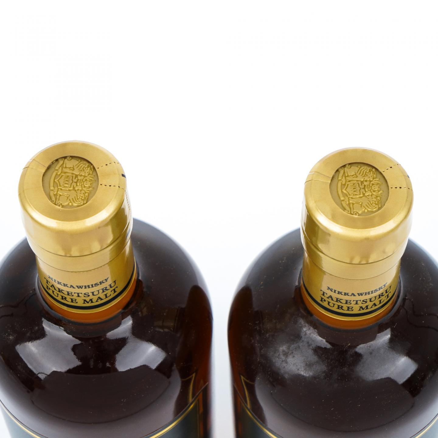 竹鹤 Pure Malt 黑标旧版 2支组*700ml