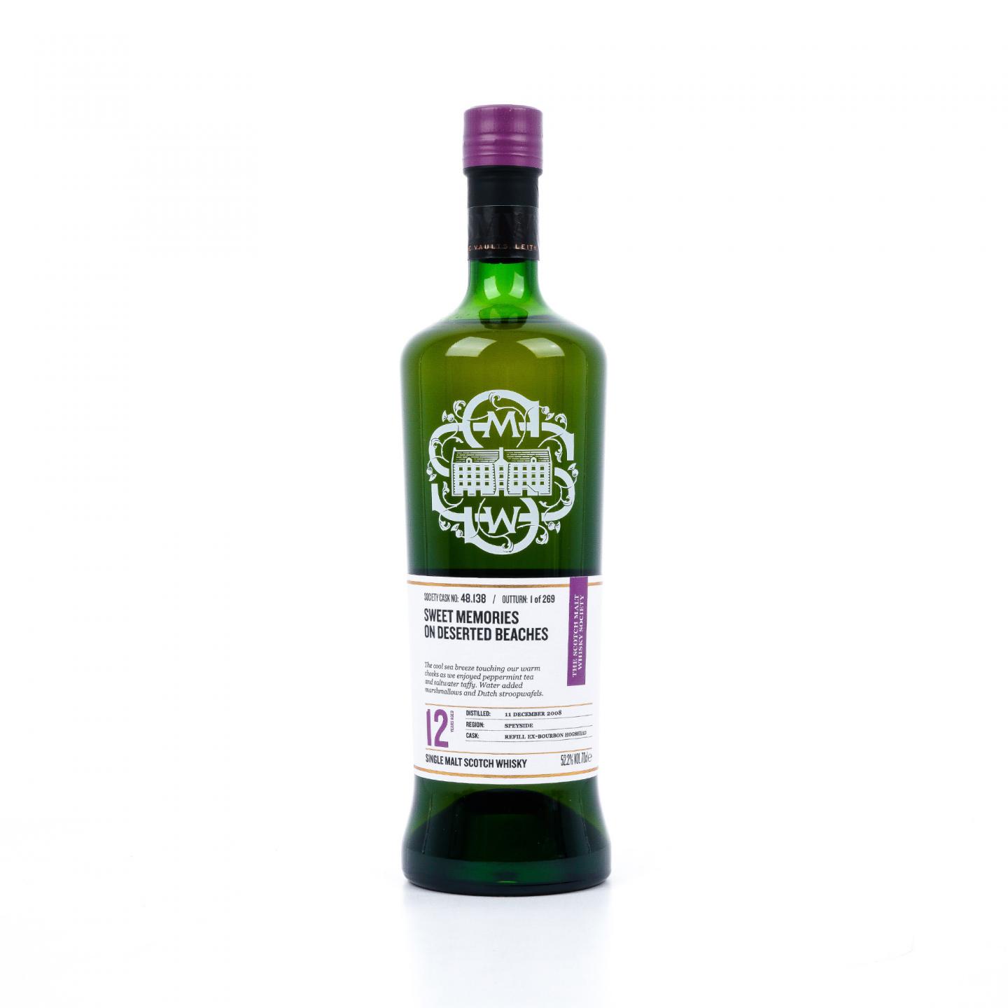 SMWS 48.138 巴门纳克 12年 2008