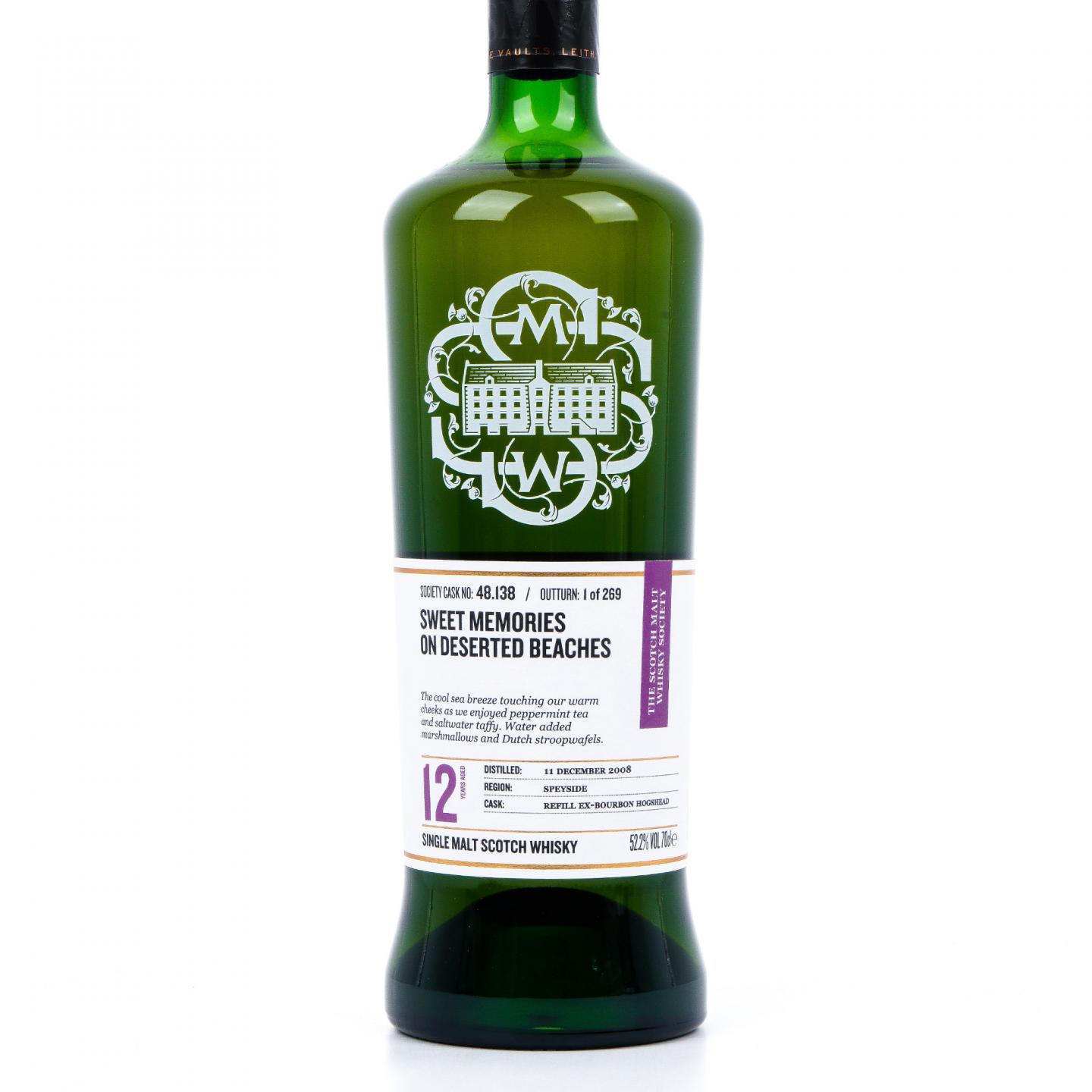 SMWS 48.138 巴门纳克 12年 2008