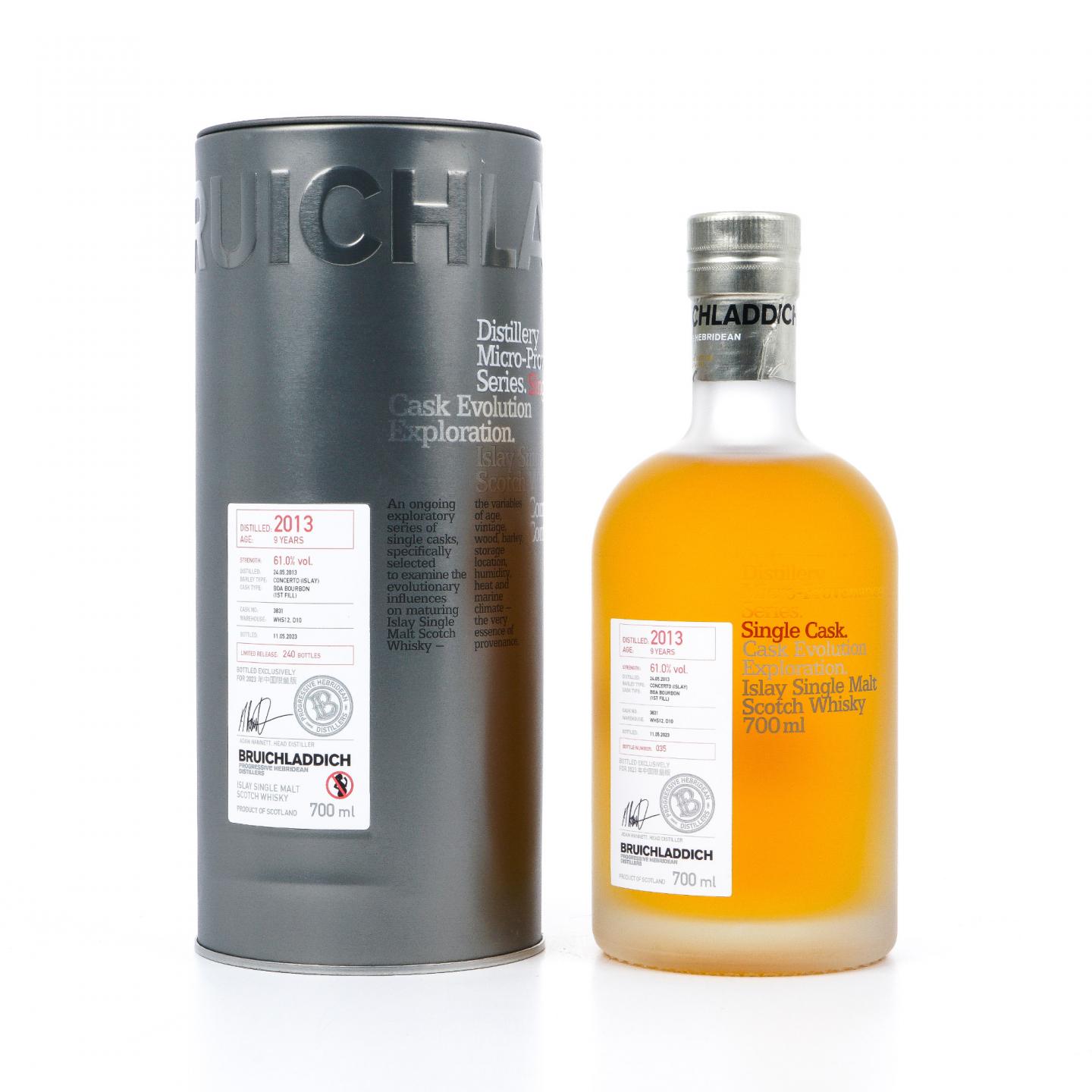 Bruichladdich 布赫拉迪 9年 2013-2023 单桶#3831