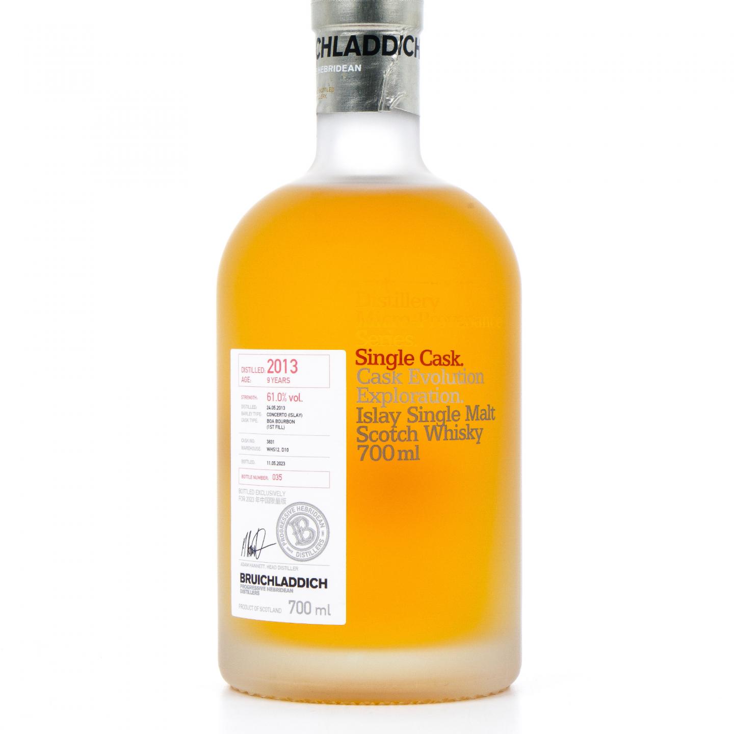 Bruichladdich 布赫拉迪 9年 2013-2023 单桶#3831
