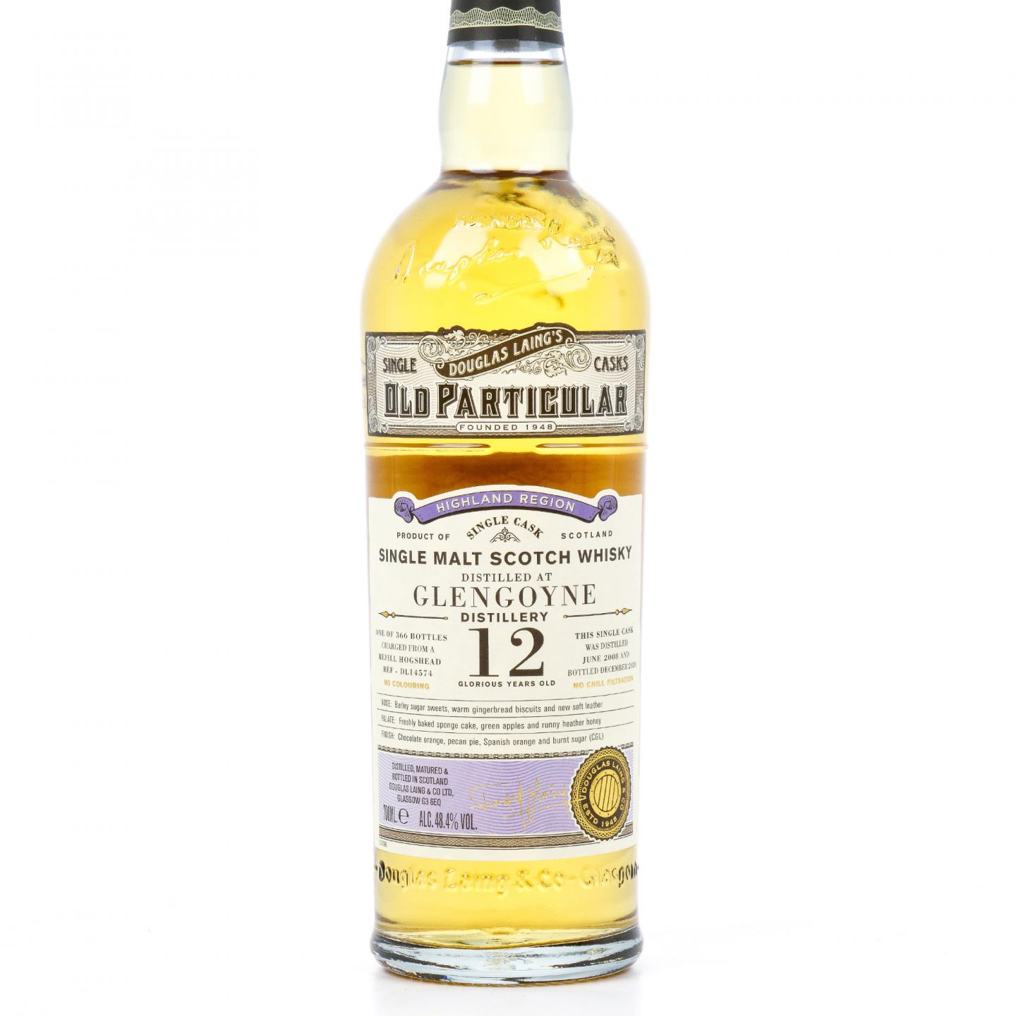 Glengoyne 格兰哥尼 12年 2008-2020 单桶 DL