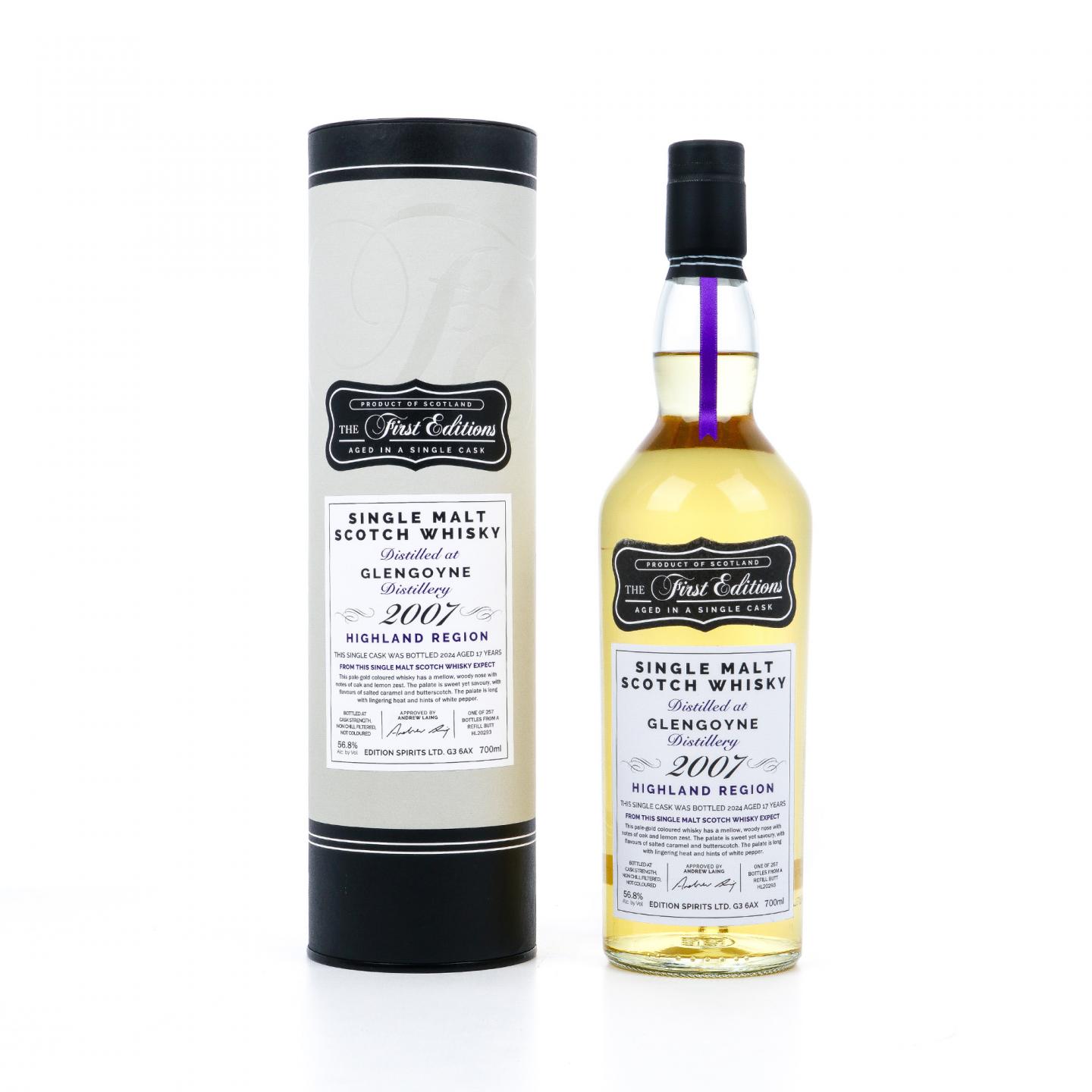 Glengoyne 格兰哥尼 17年 2007-2024 First Editions
