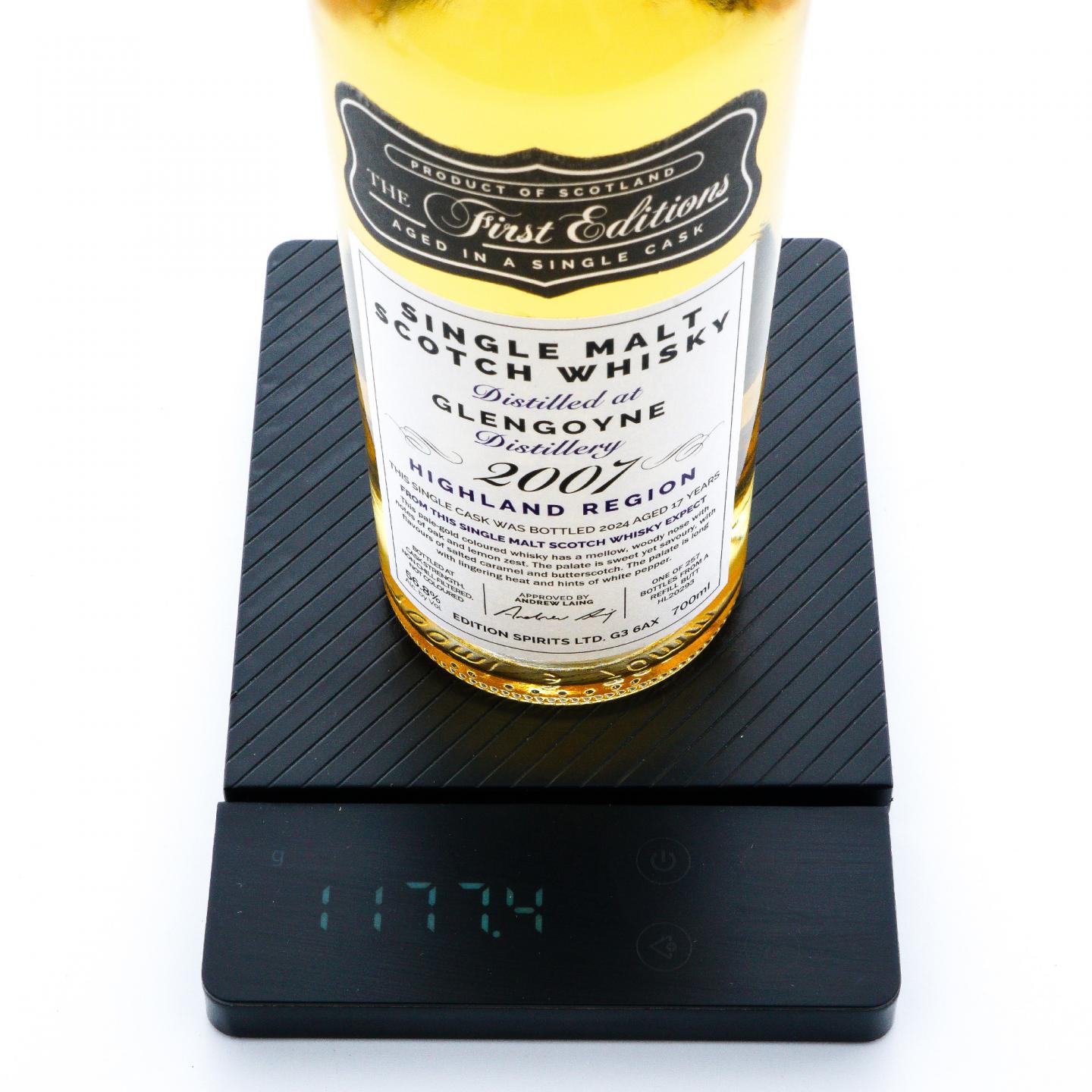 Glengoyne 格兰哥尼 17年 2007-2024 First Editions