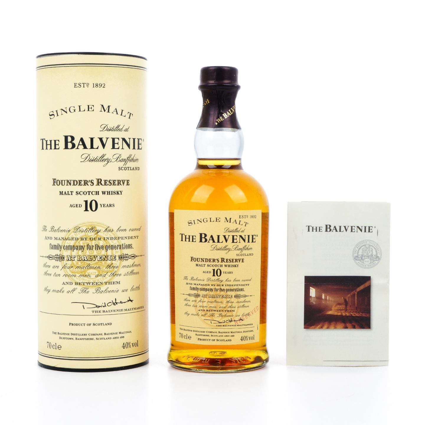 Balvenie 百富 10 年 Founder's Reserve