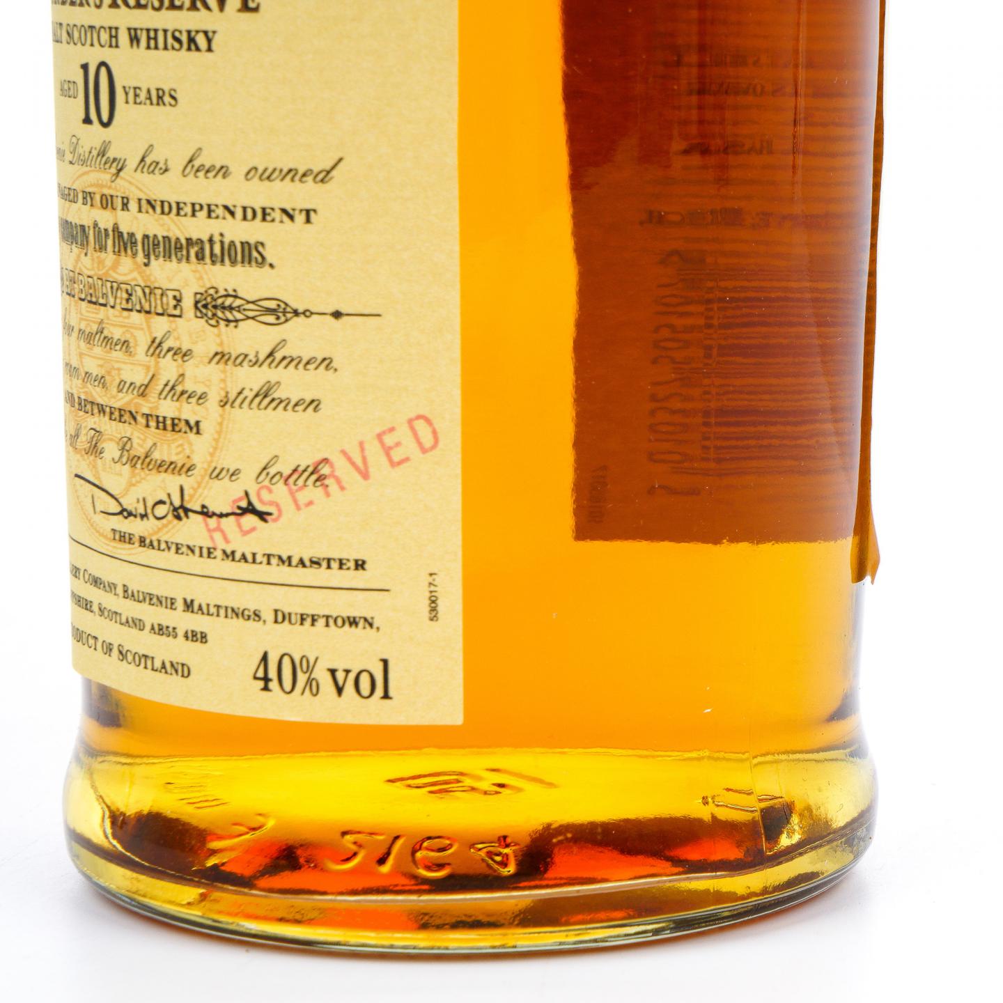 Balvenie 百富 10 年 Founder's Reserve